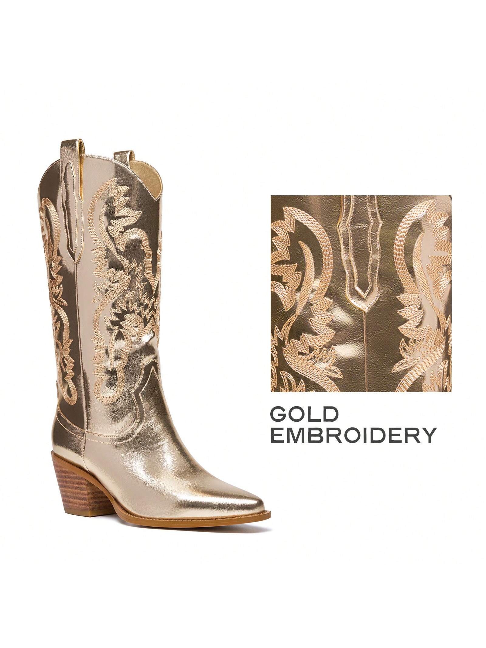 In Gold Women Fashion Boots