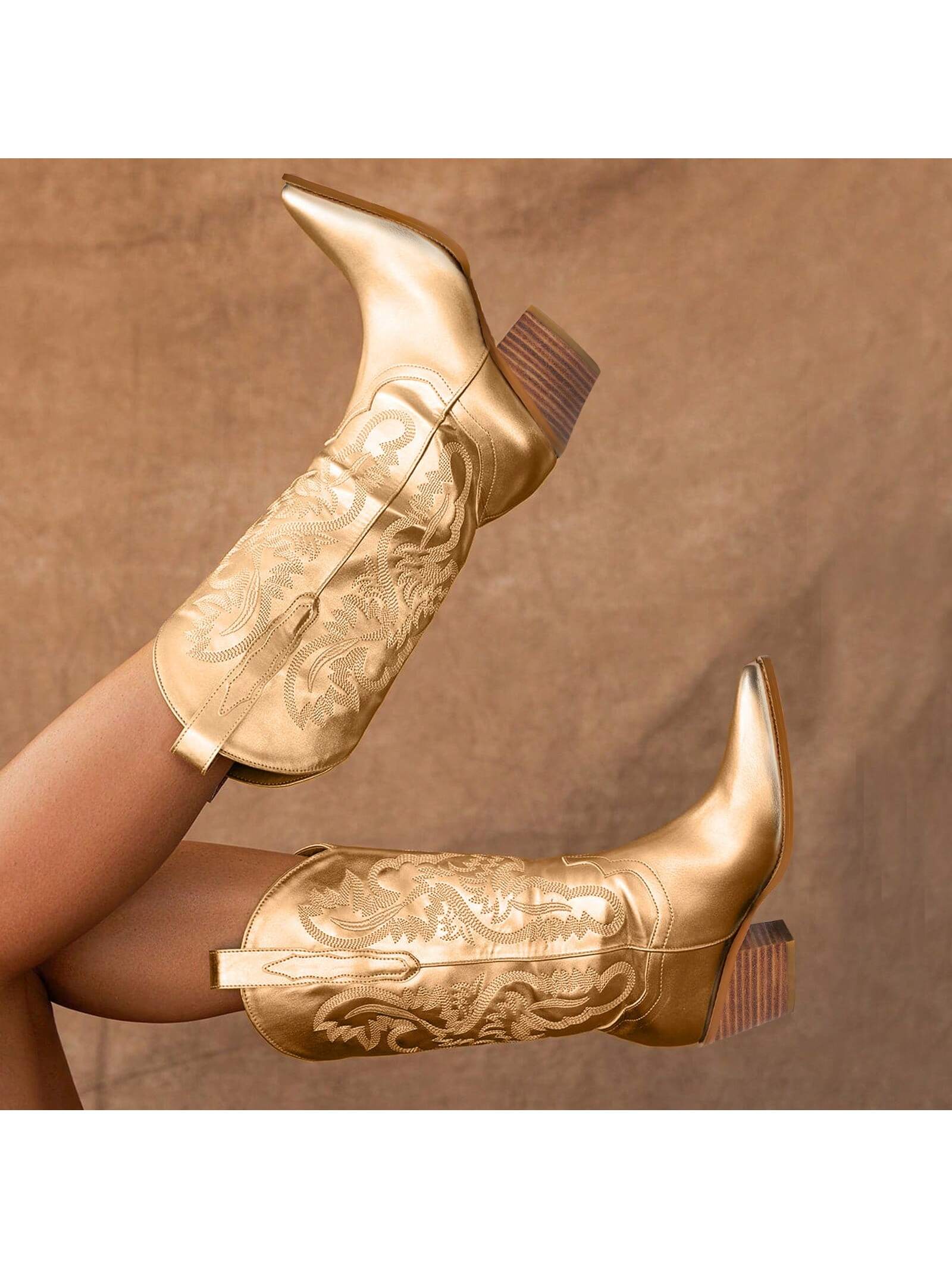 In Gold Women Fashion Boots