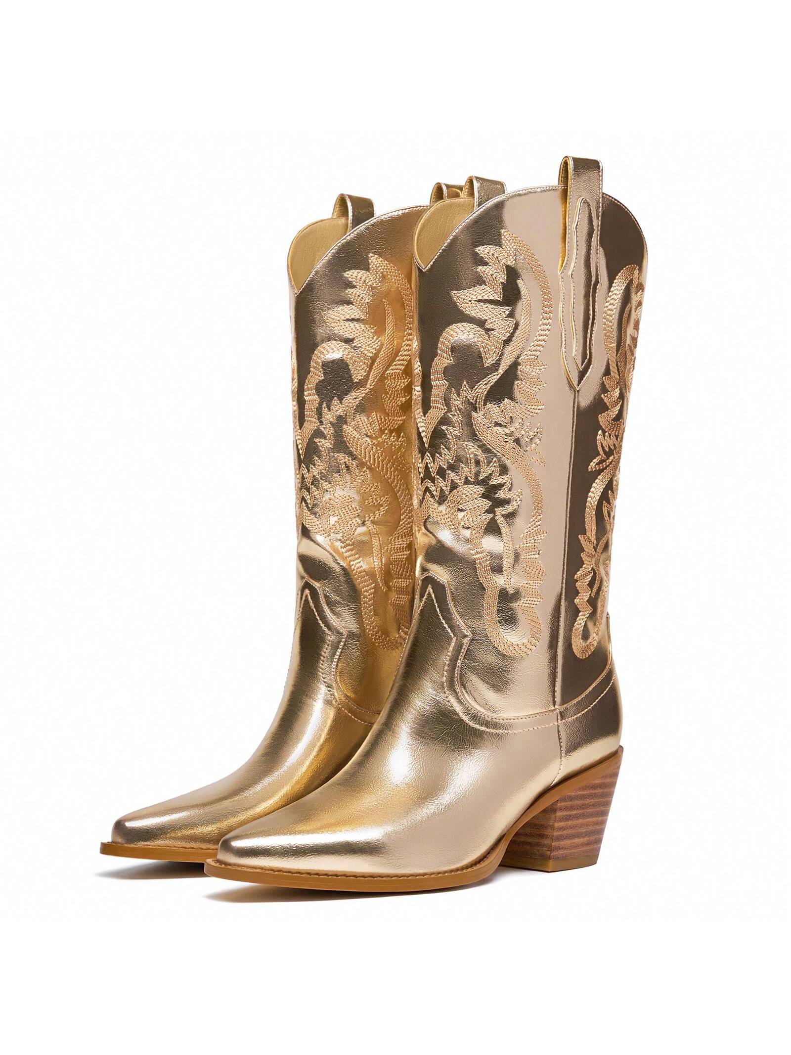 In Gold Women Fashion Boots