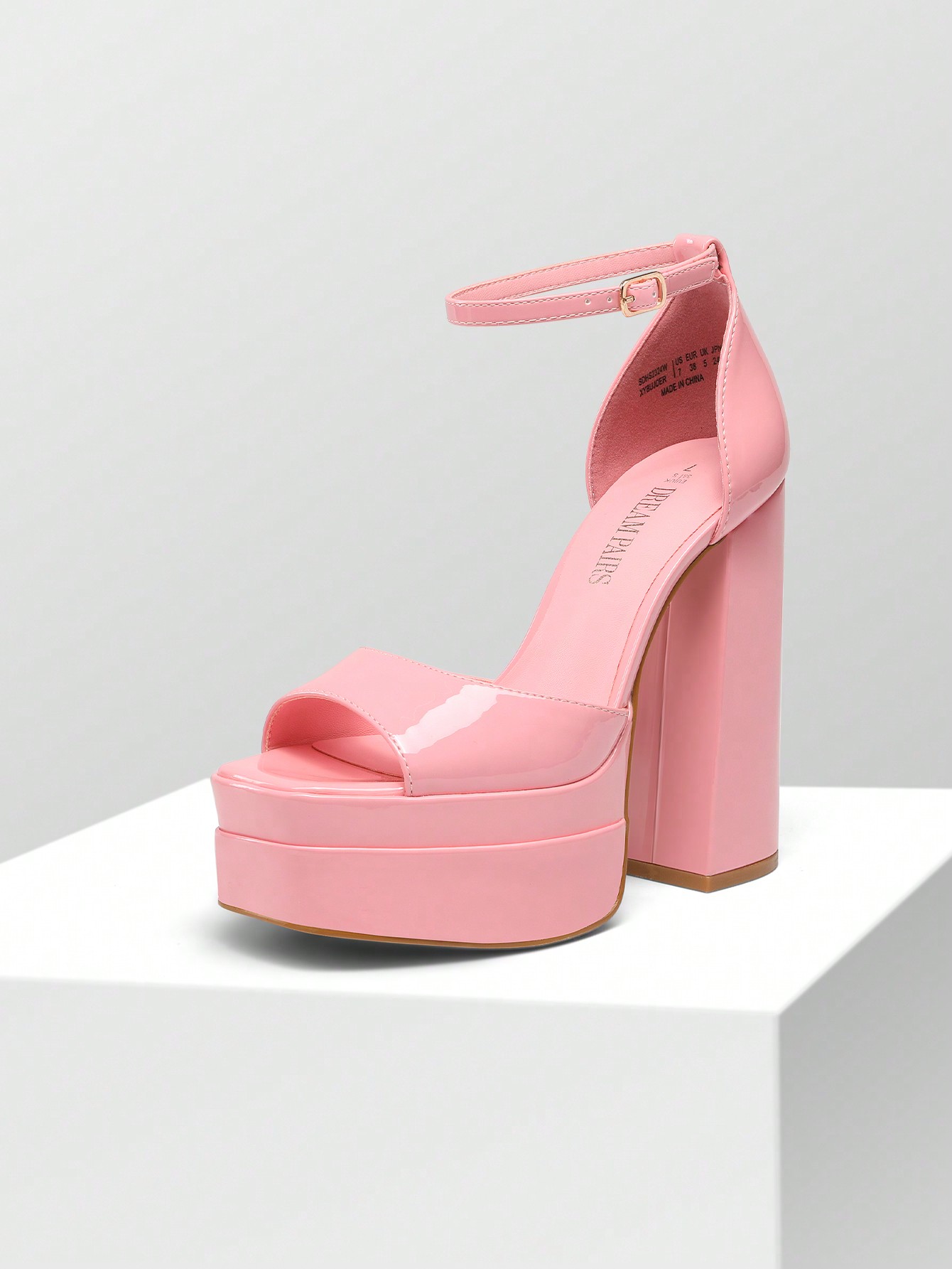 In Pink Women Heeled Sandals