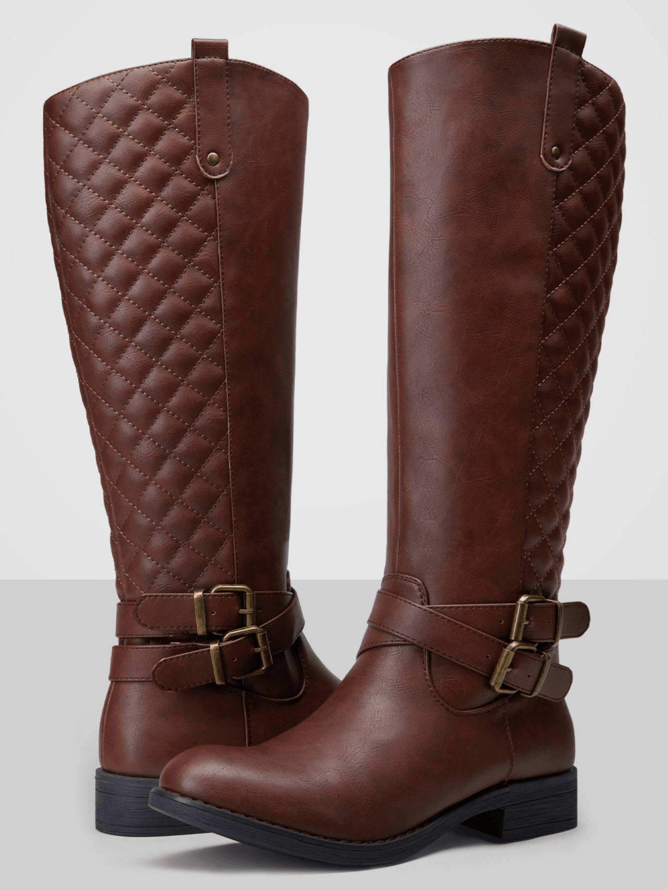 In Coffee Brown Women Fashion Boots