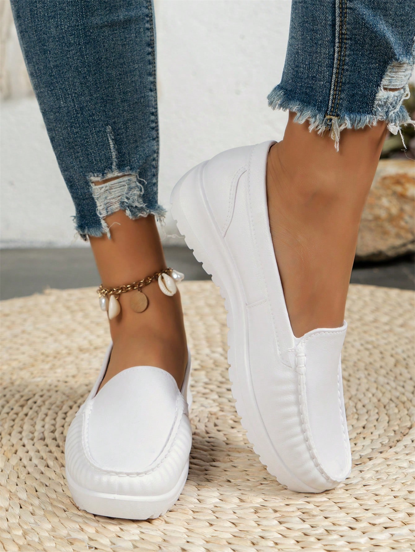 In White Women Flats