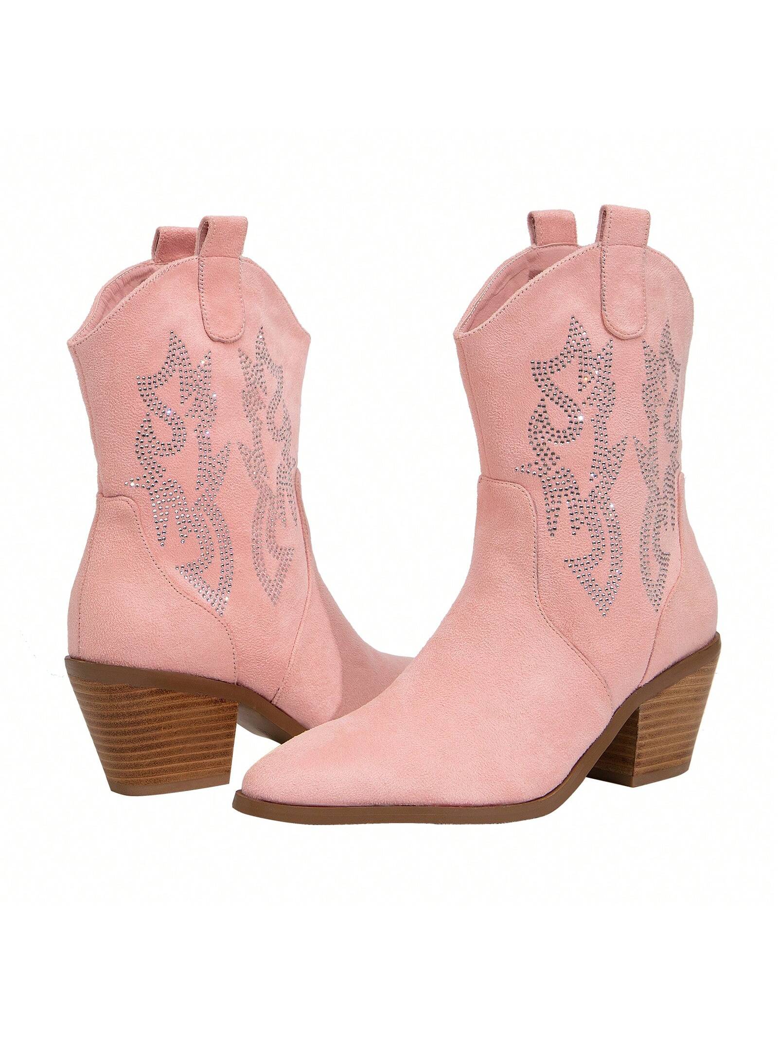 In Pink Women Mid-Calf Boots