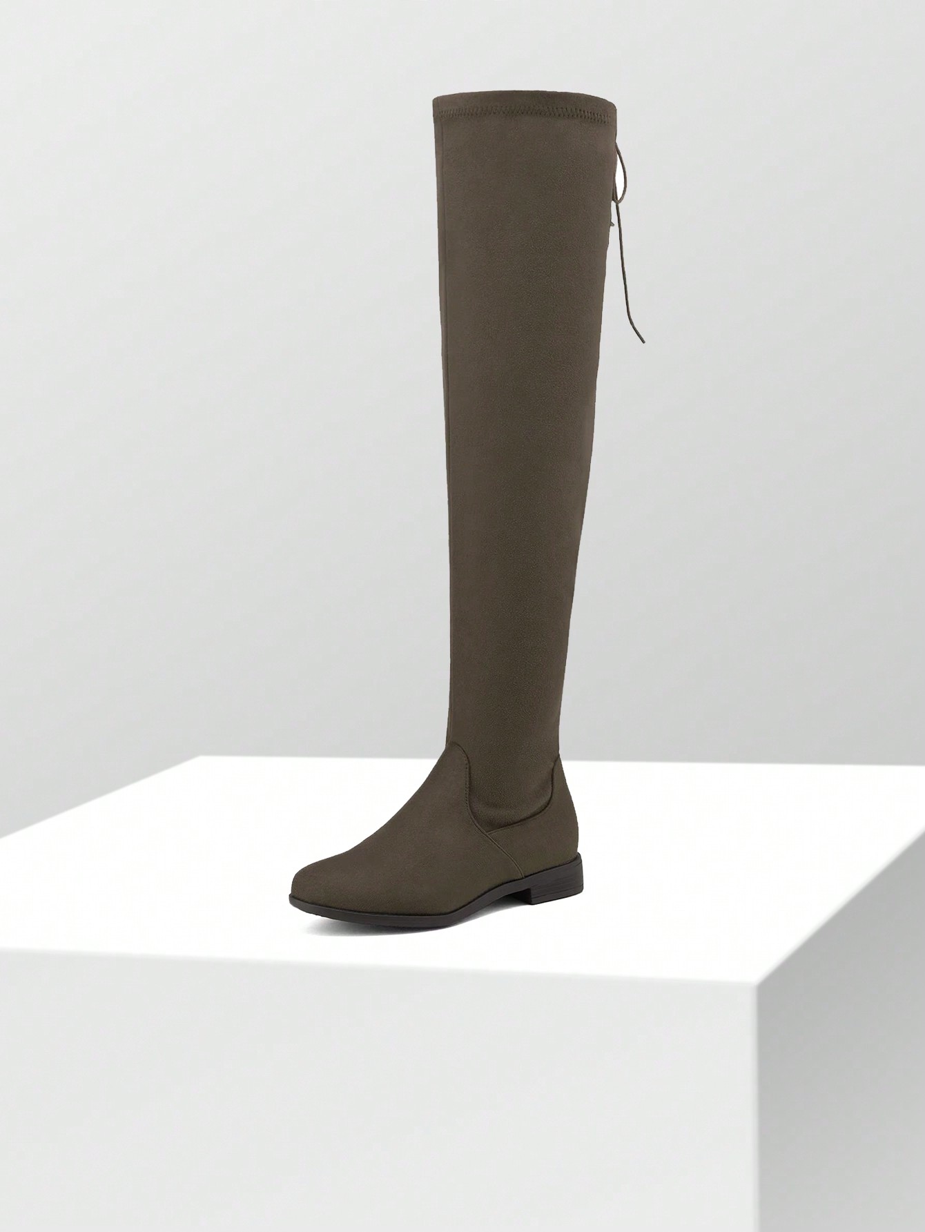 In Khaki Women Fashion Boots