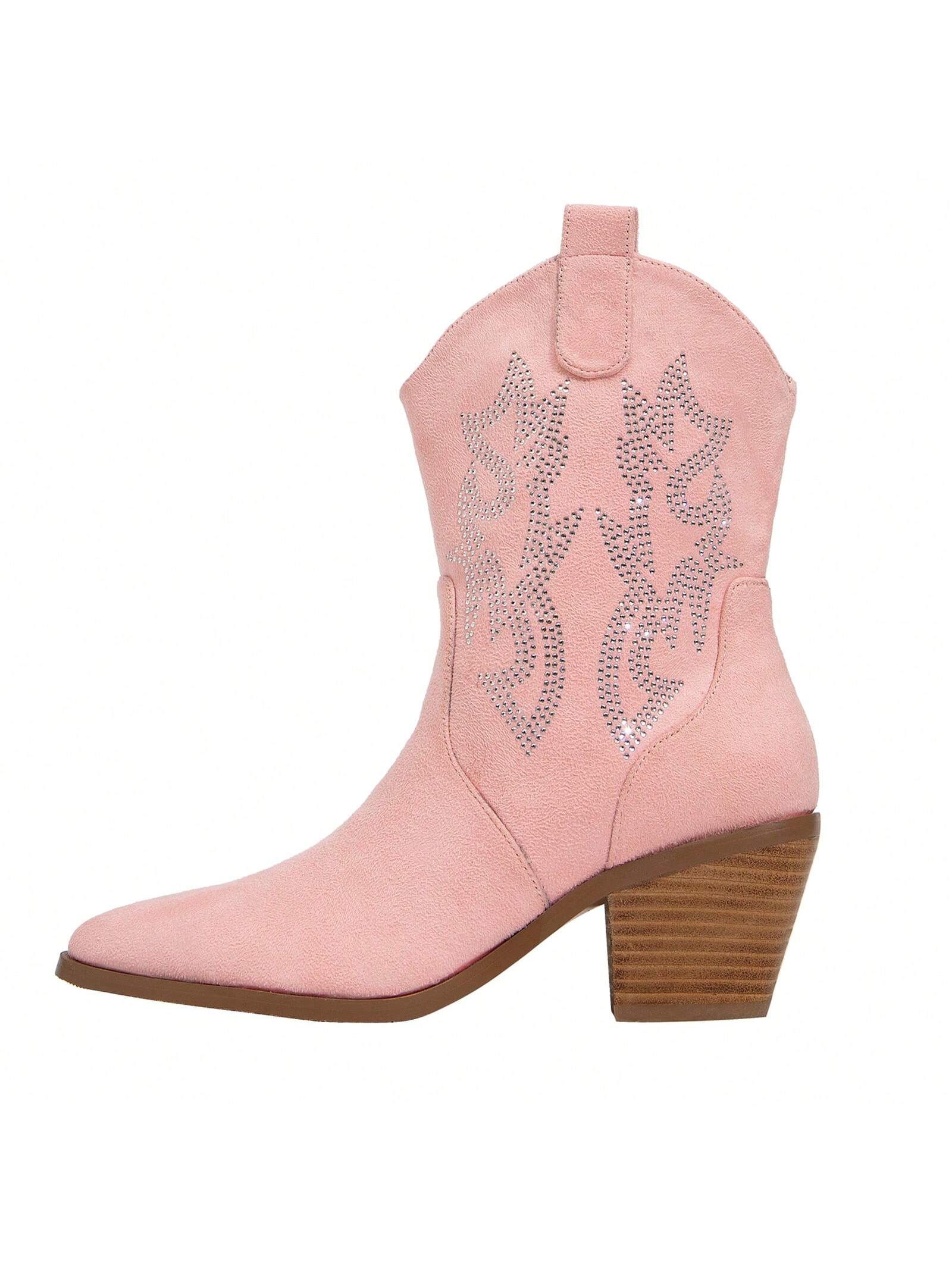 In Pink Women Mid-Calf Boots