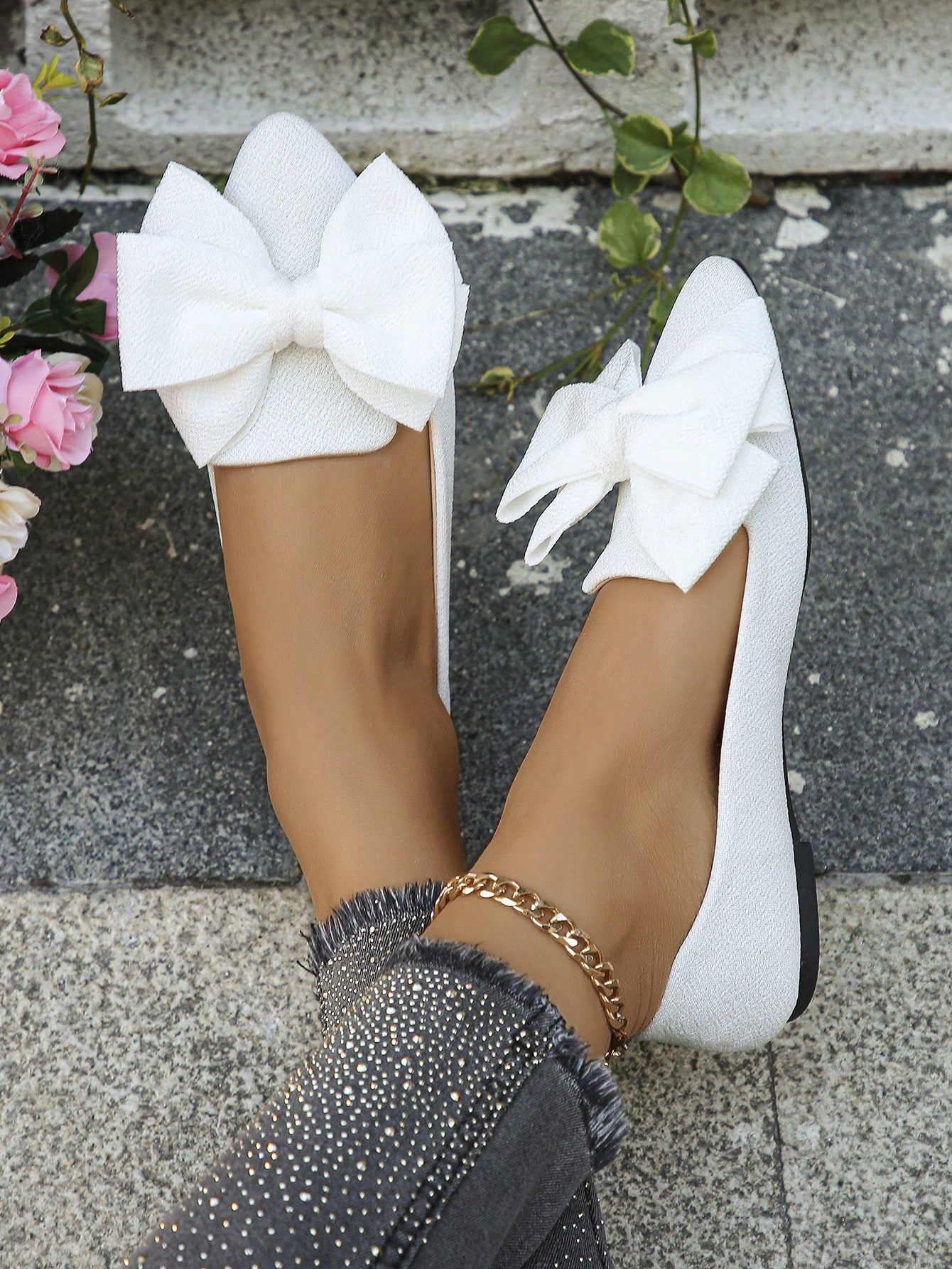 In White Women Flats