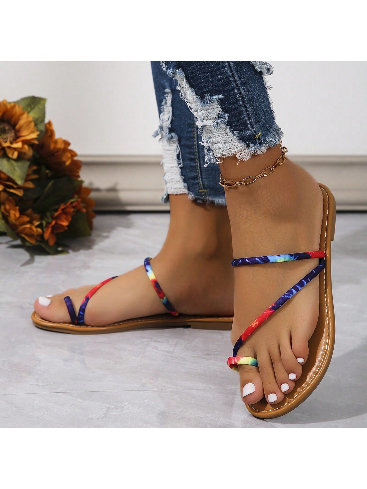 In Multicolor Women Flip-Flops