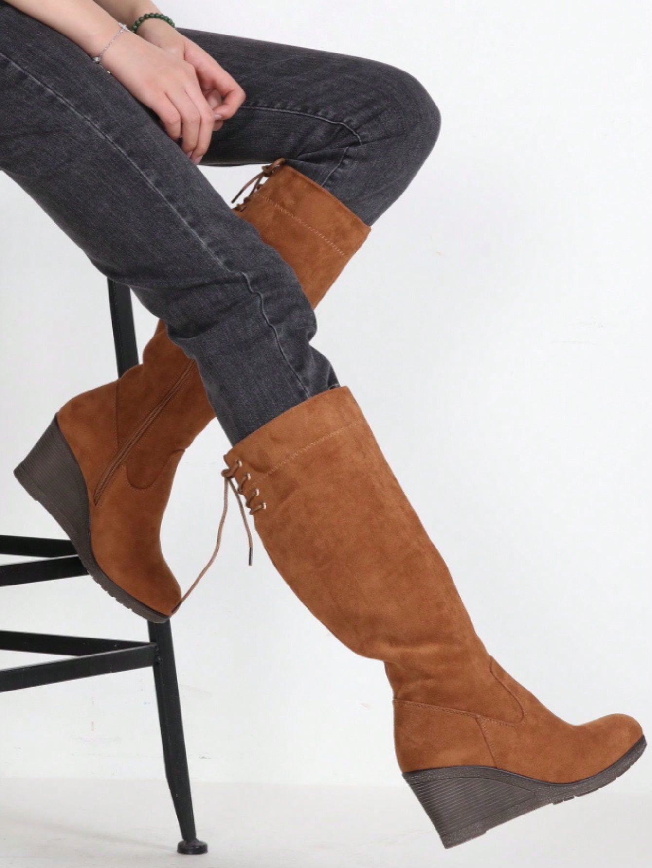 In Camel Women Fashion Boots