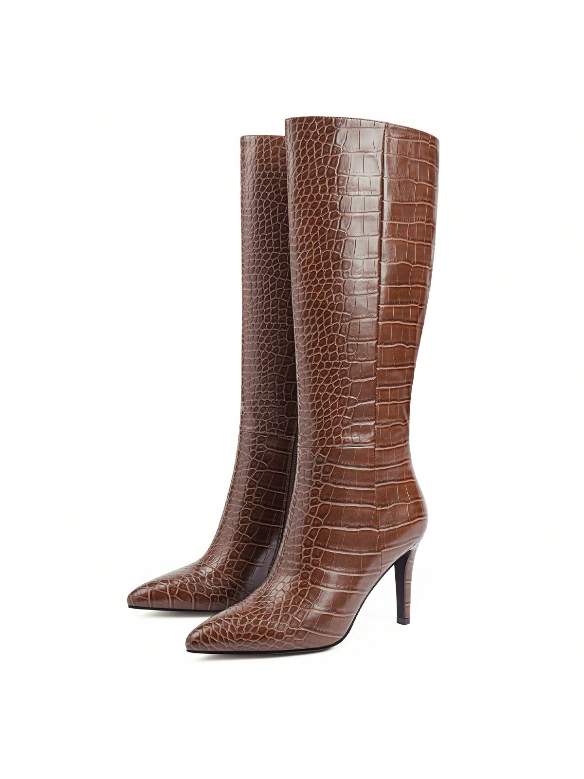 In Brown Women Mid-Calf Boots