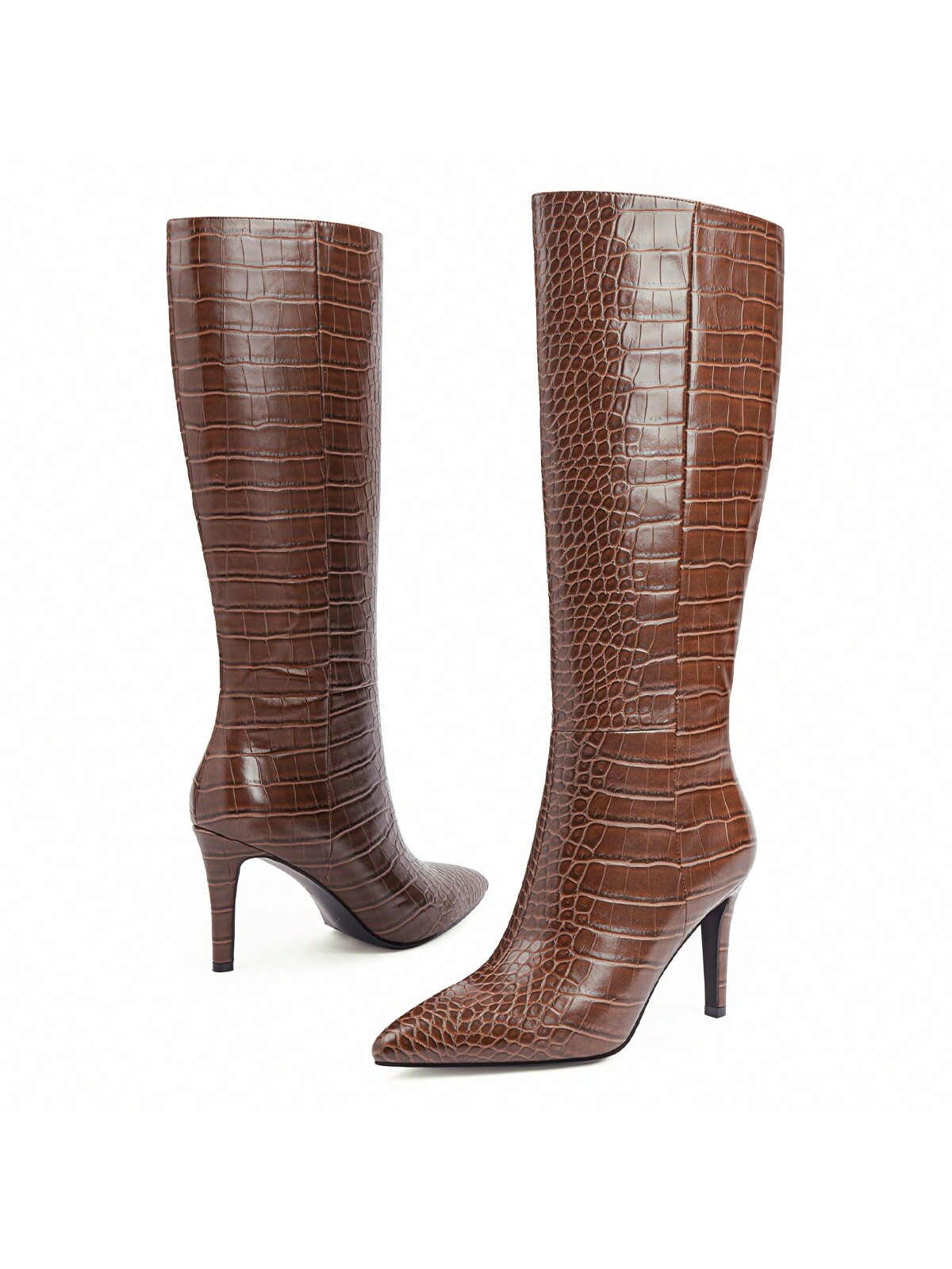 In Brown Women Mid-Calf Boots