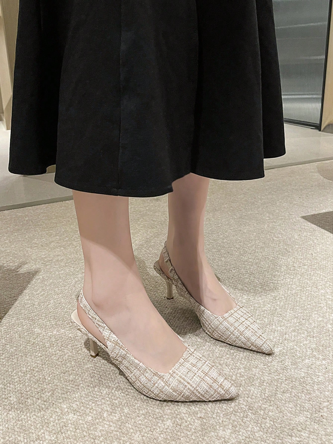 In Beige Women Pumps