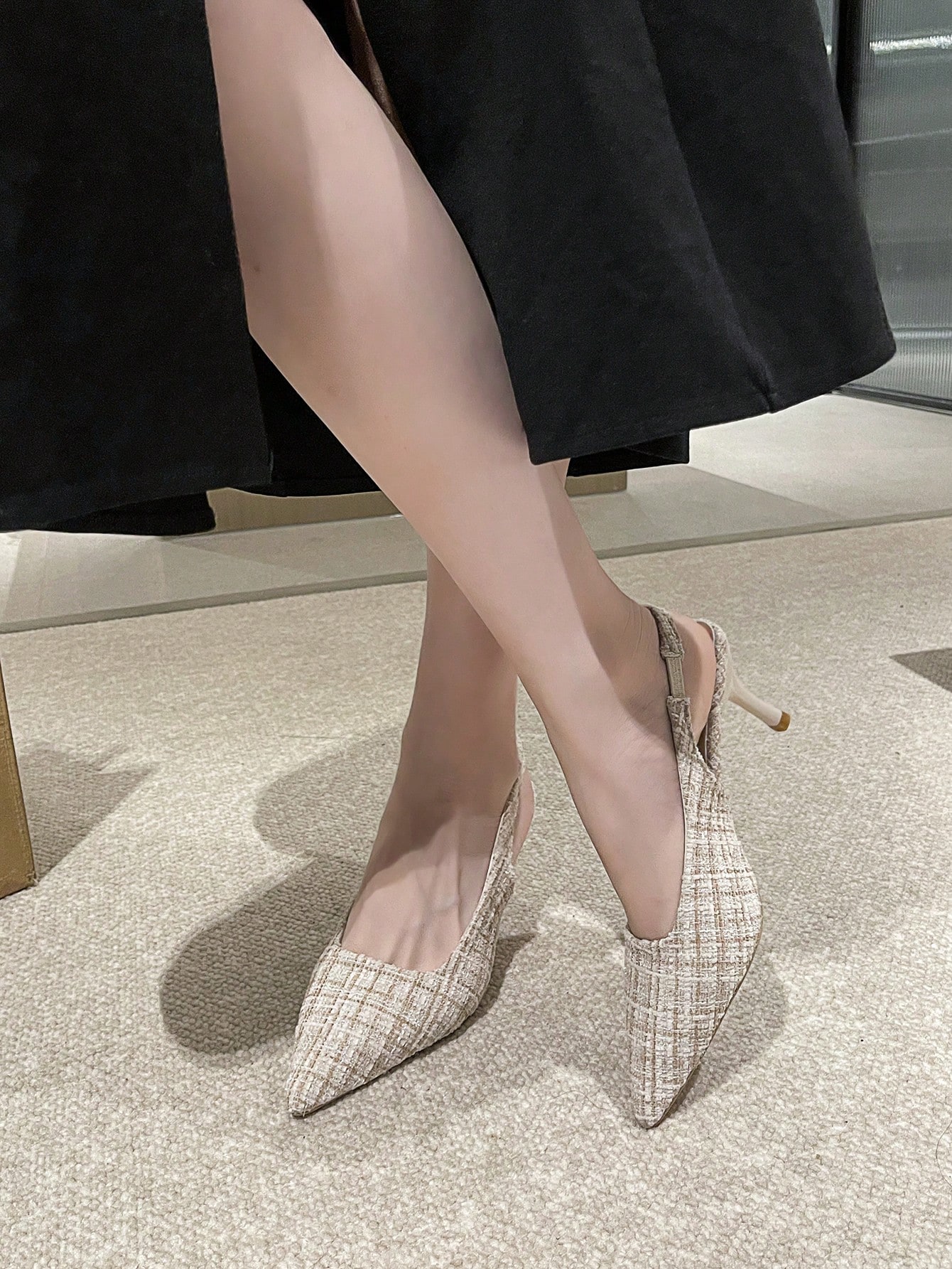 In Beige Women Pumps