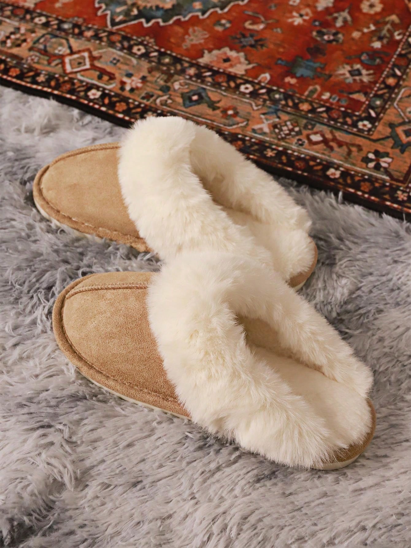 In Khaki Women Home Slippers