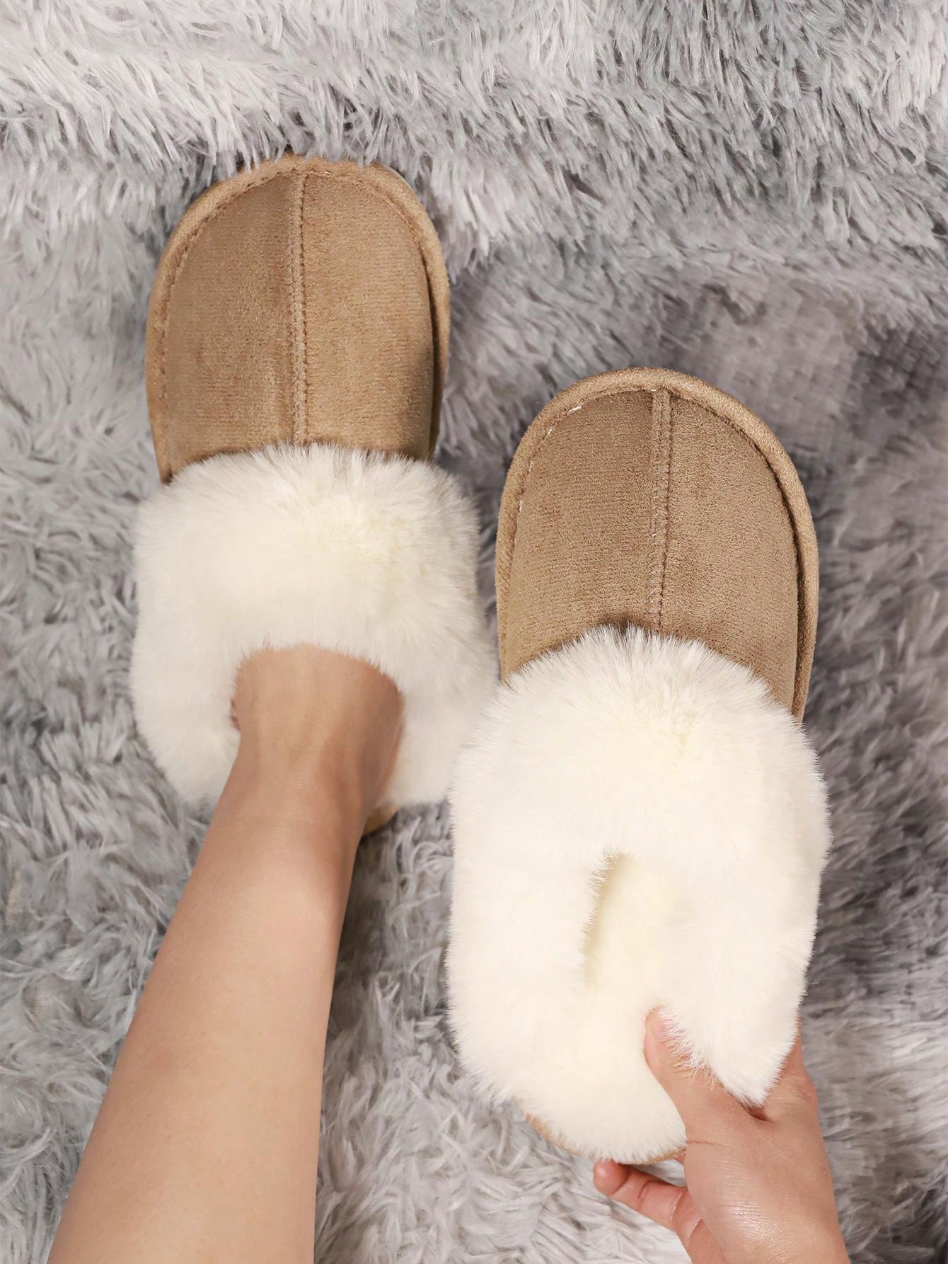 In Khaki Women Home Slippers