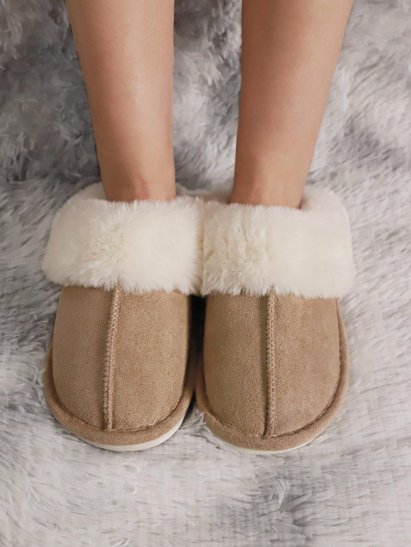 In Khaki Women Home Slippers