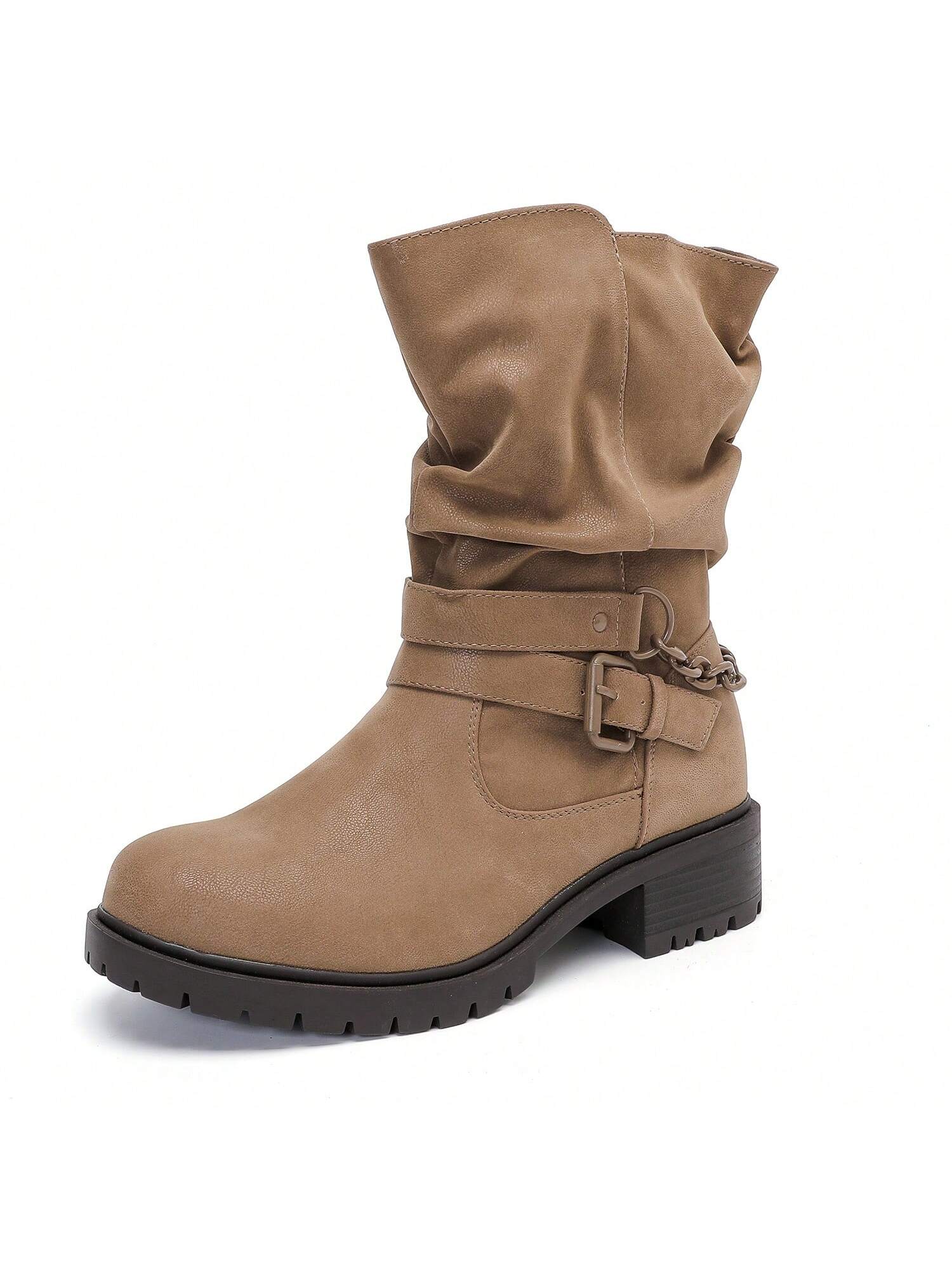 In Camel Women Fashion Boots