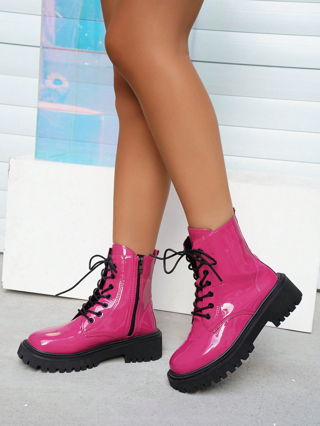 In Hot Pink Women Ankle Boots & Booties