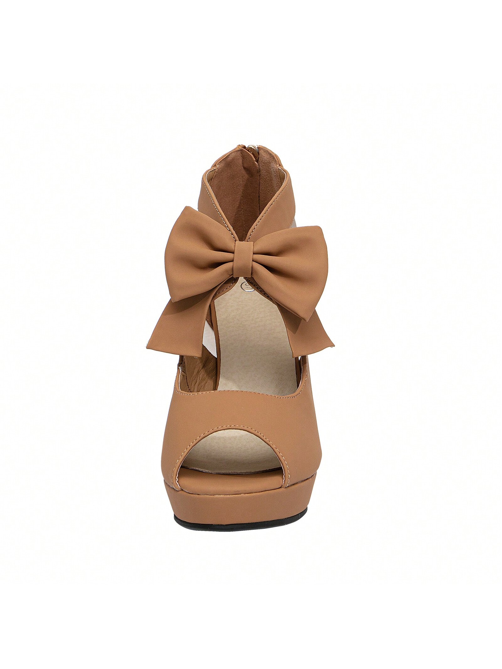 In Khaki Women Heeled Sandals