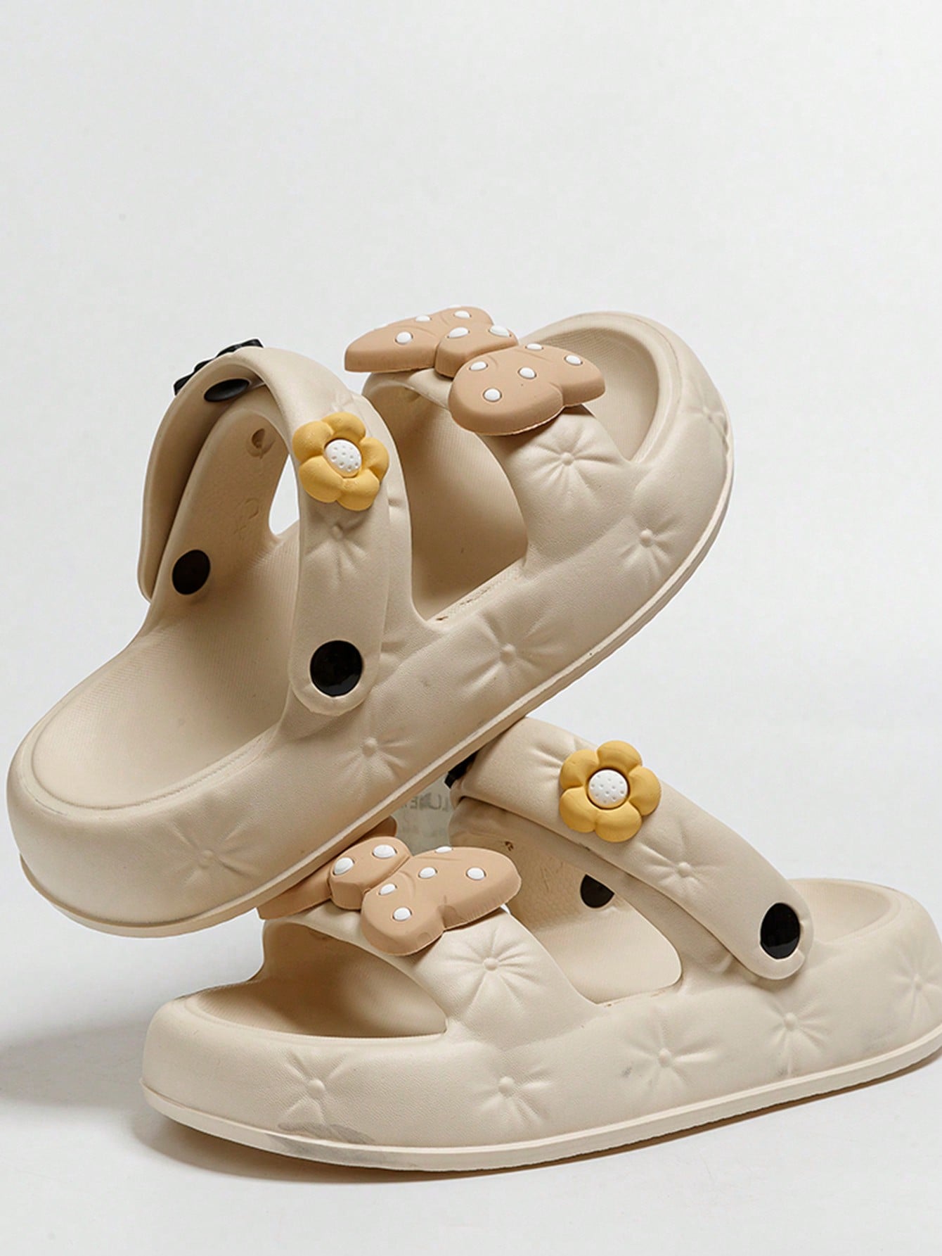 In Khaki Women Slides