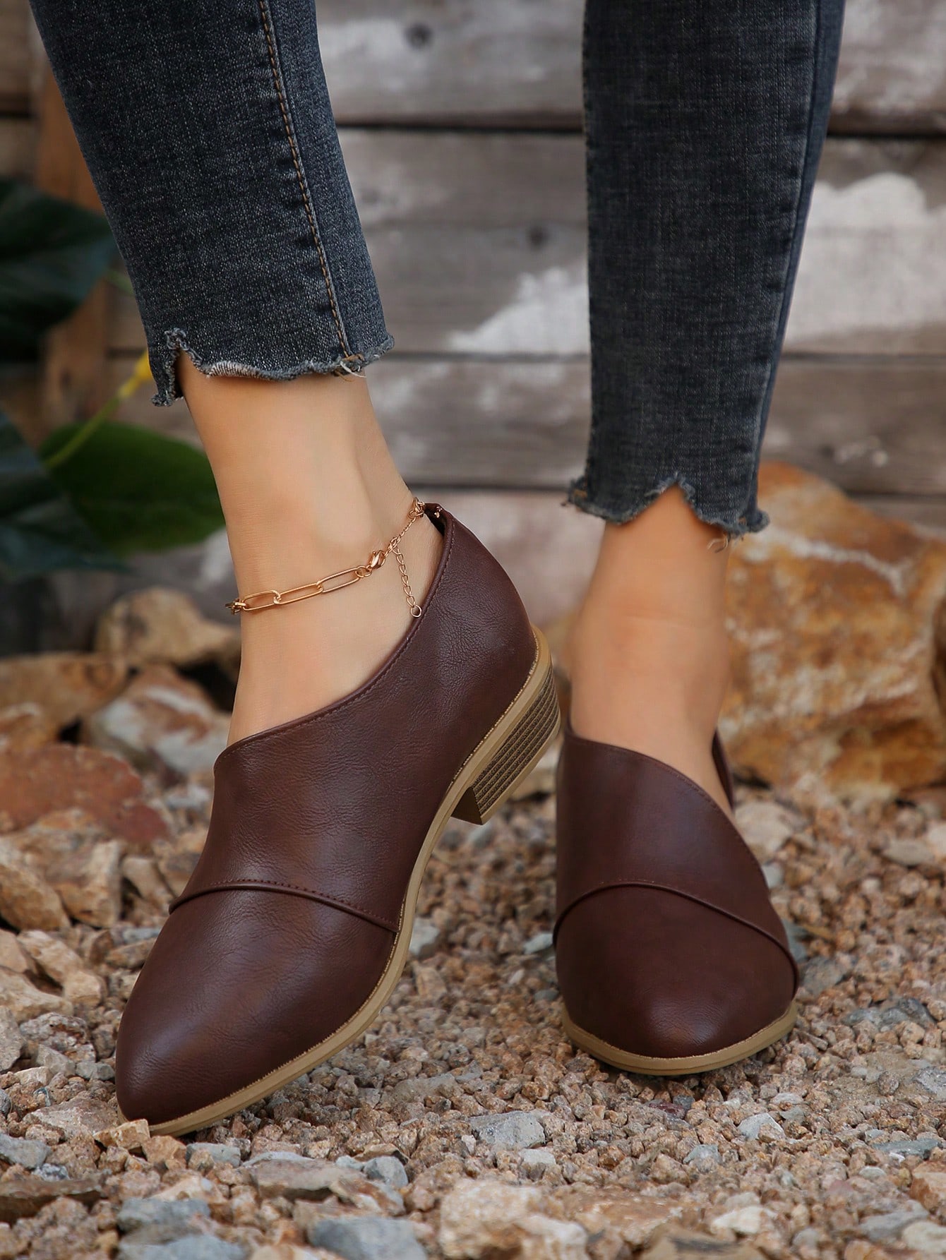 In Brown Women Wedges & Flatform