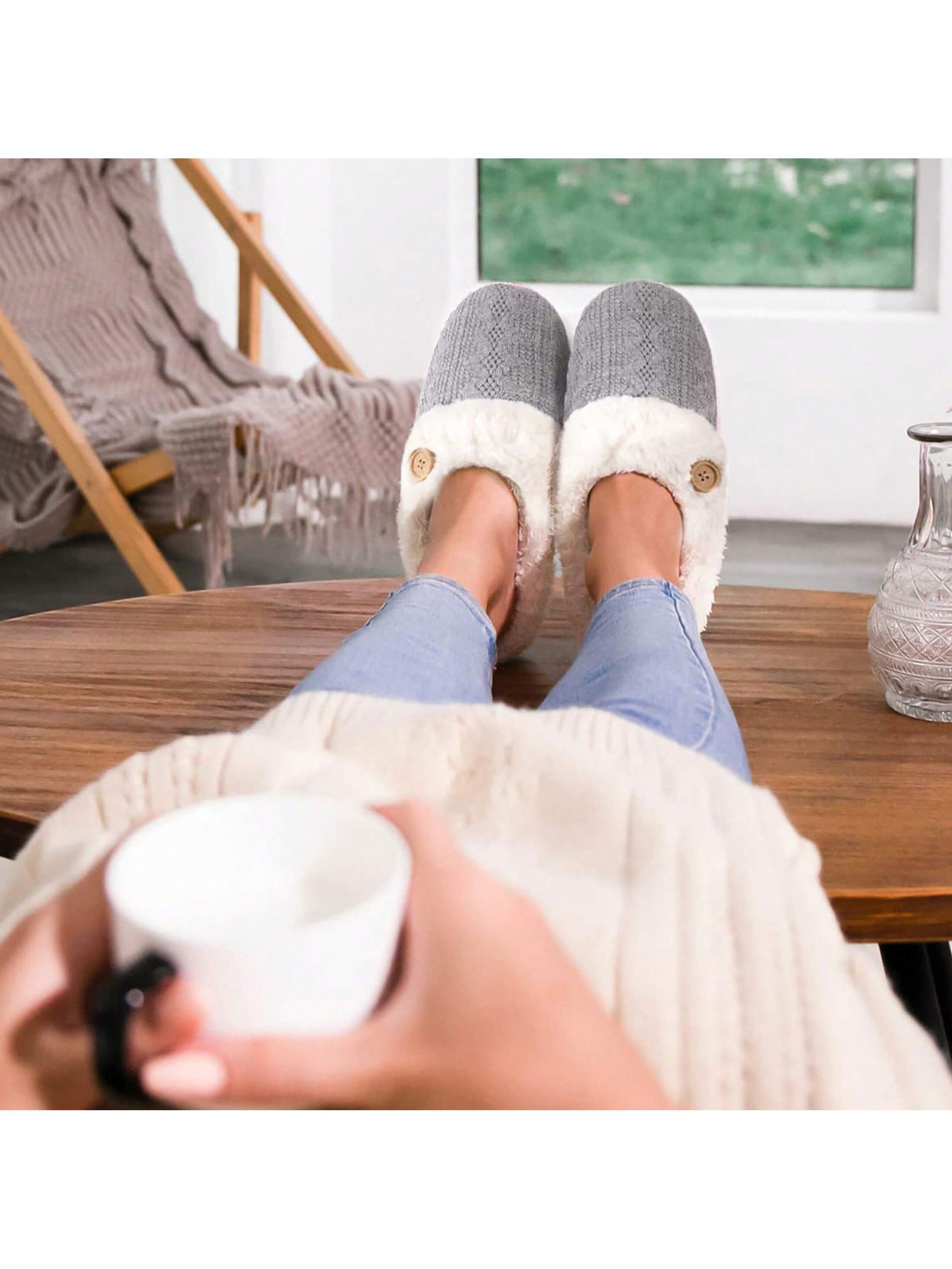 In Blue Women Slippers