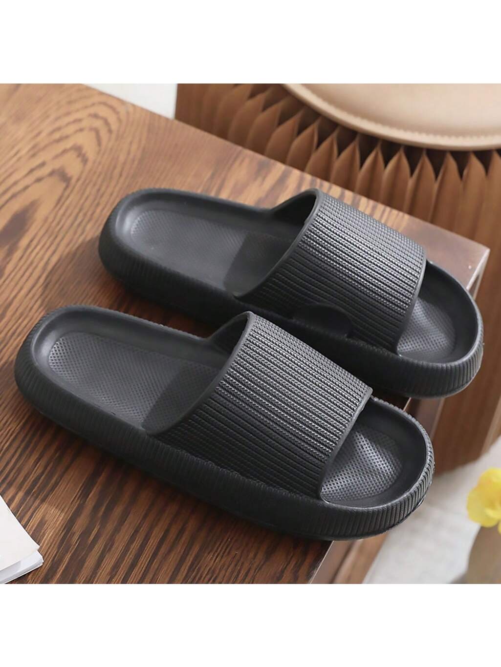 In Black Women Home Slippers