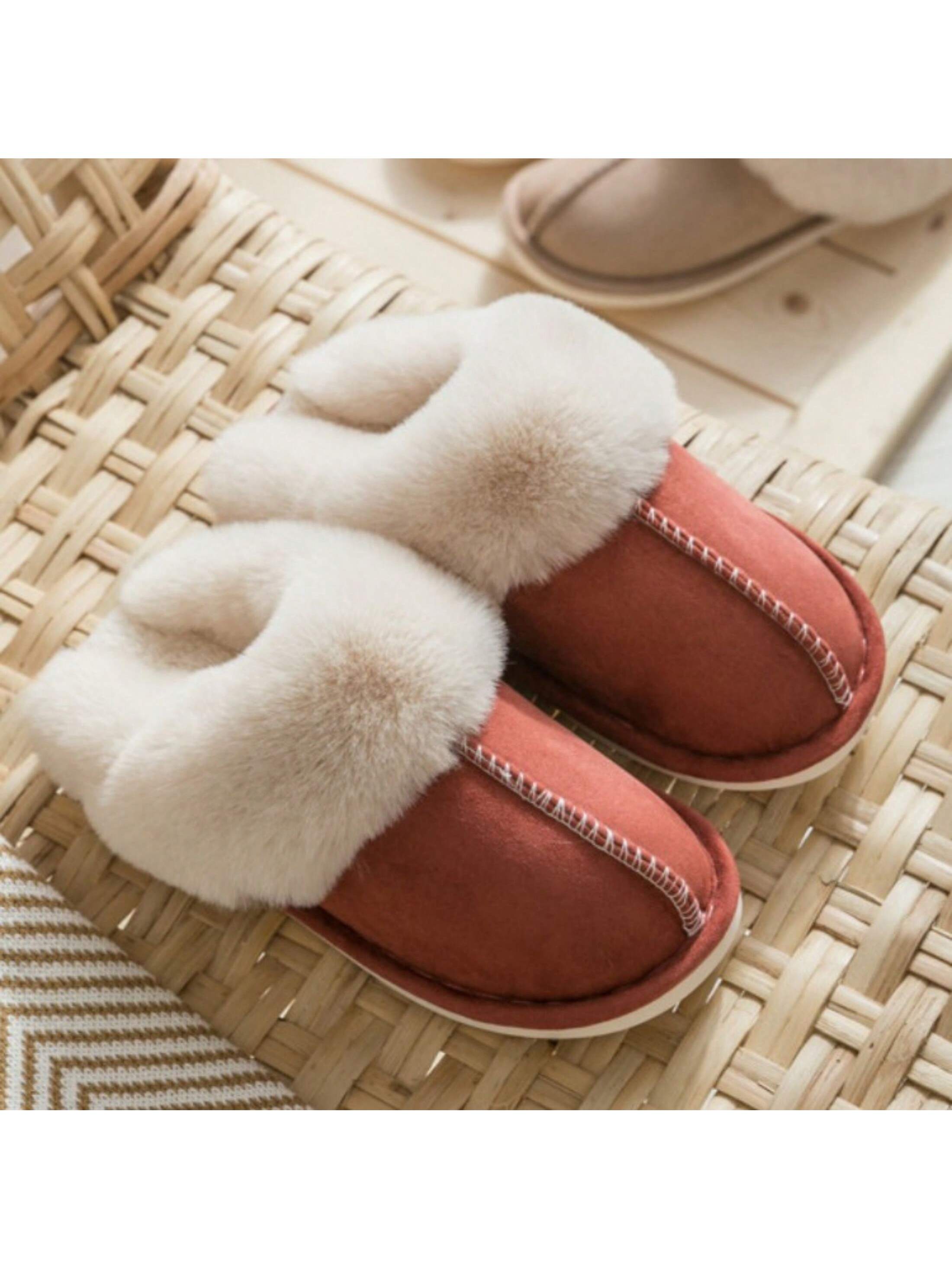 In Red Women Home Slippers