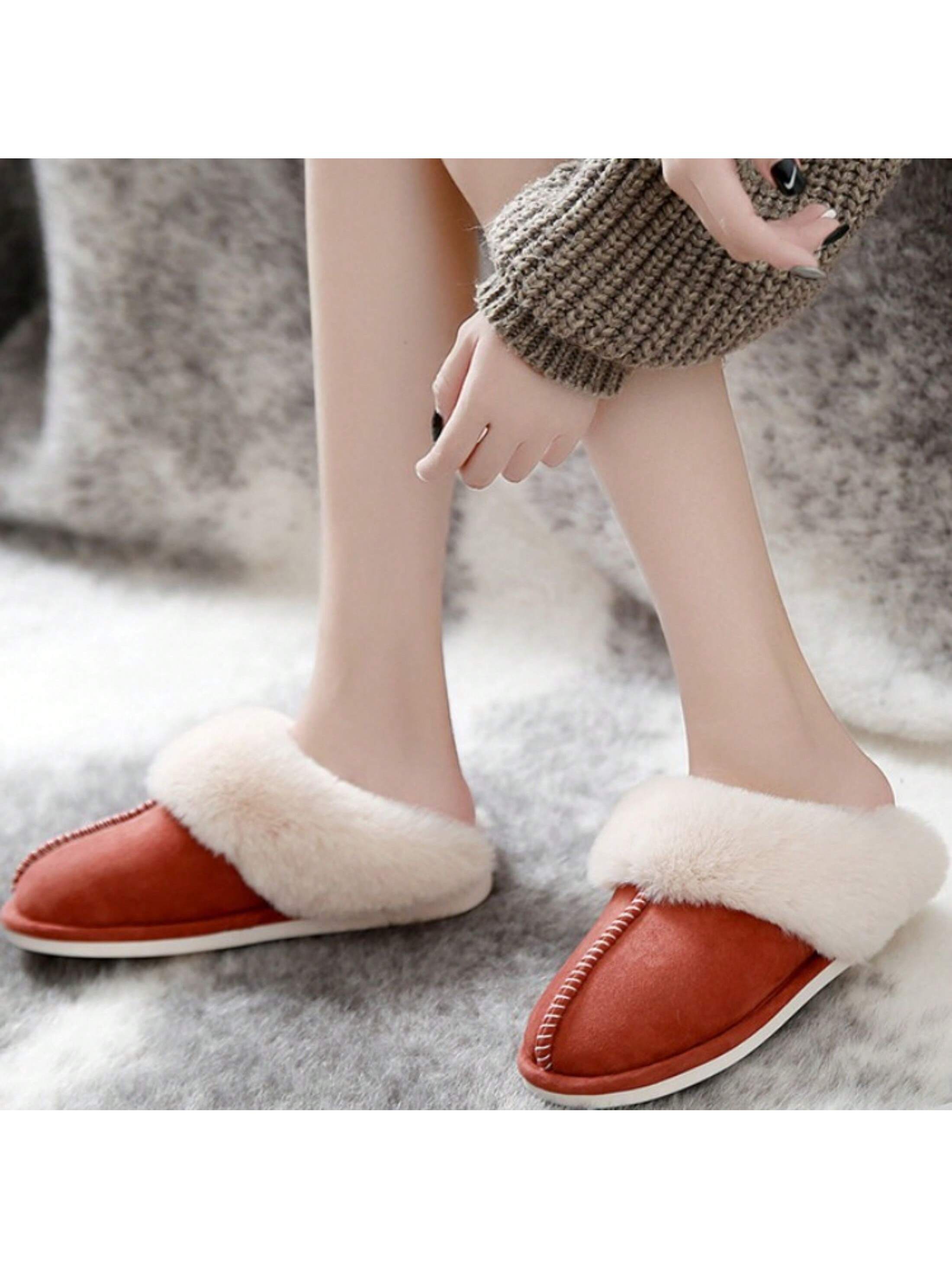 In Red Women Home Slippers