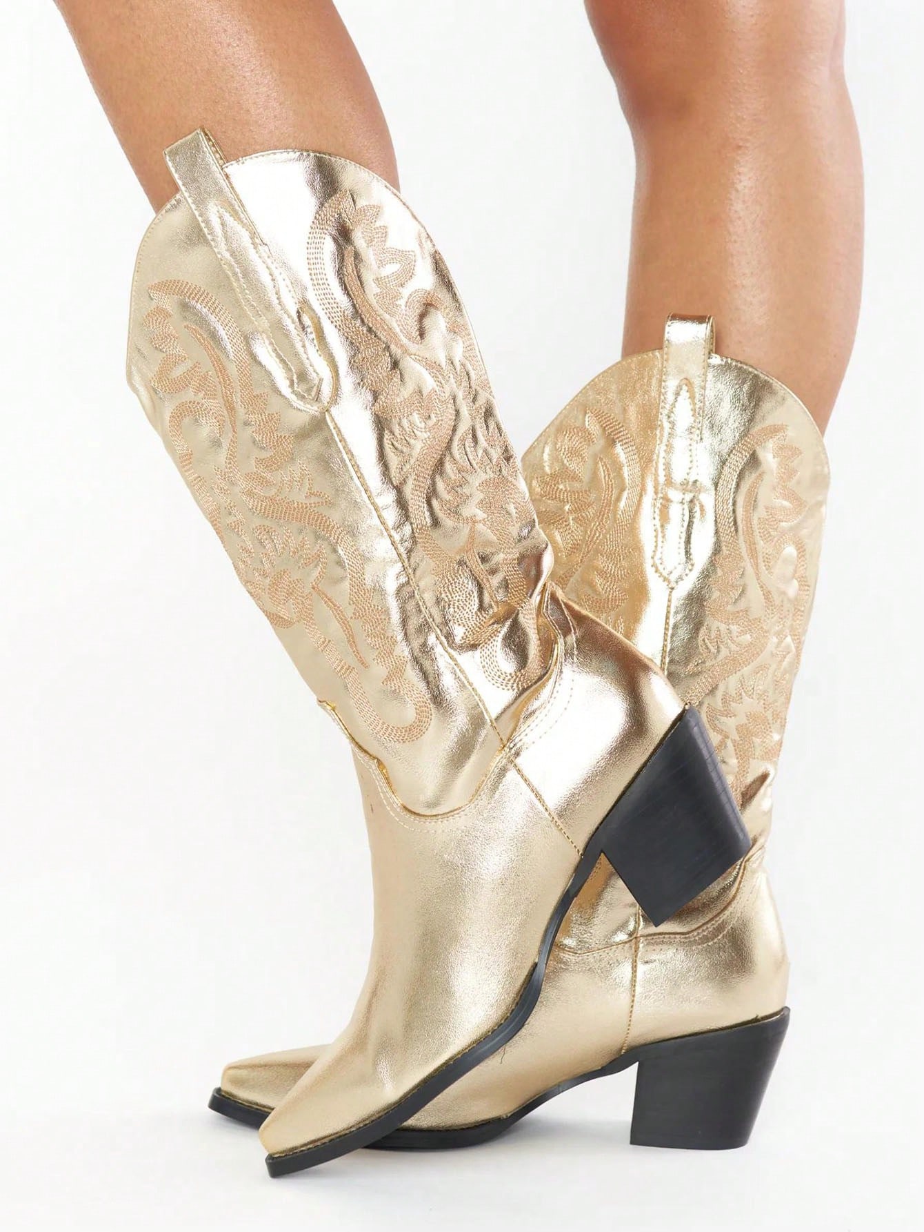 In Gold Women Fashion Boots