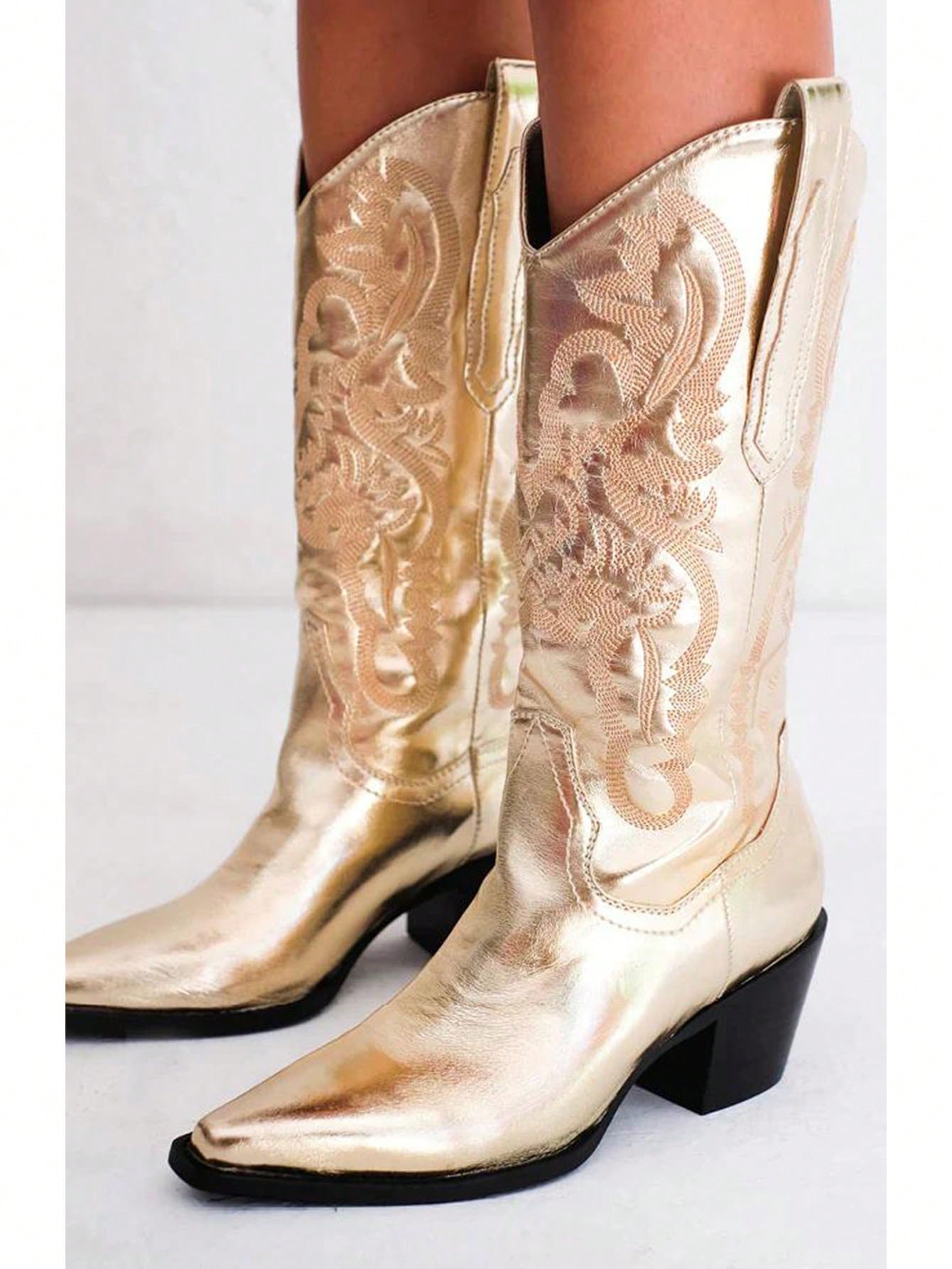 In Gold Women Fashion Boots