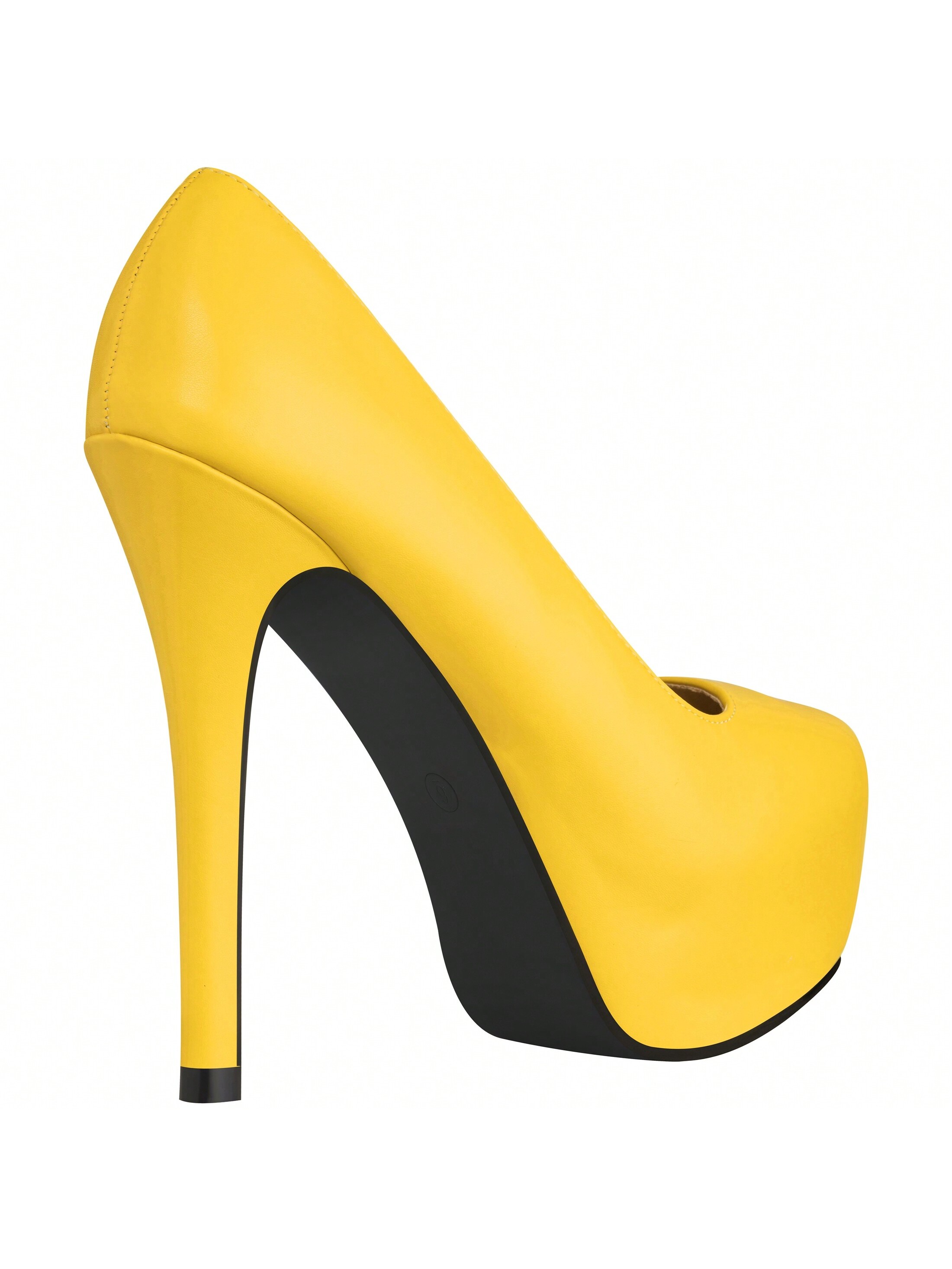 In Yellow Women Pumps