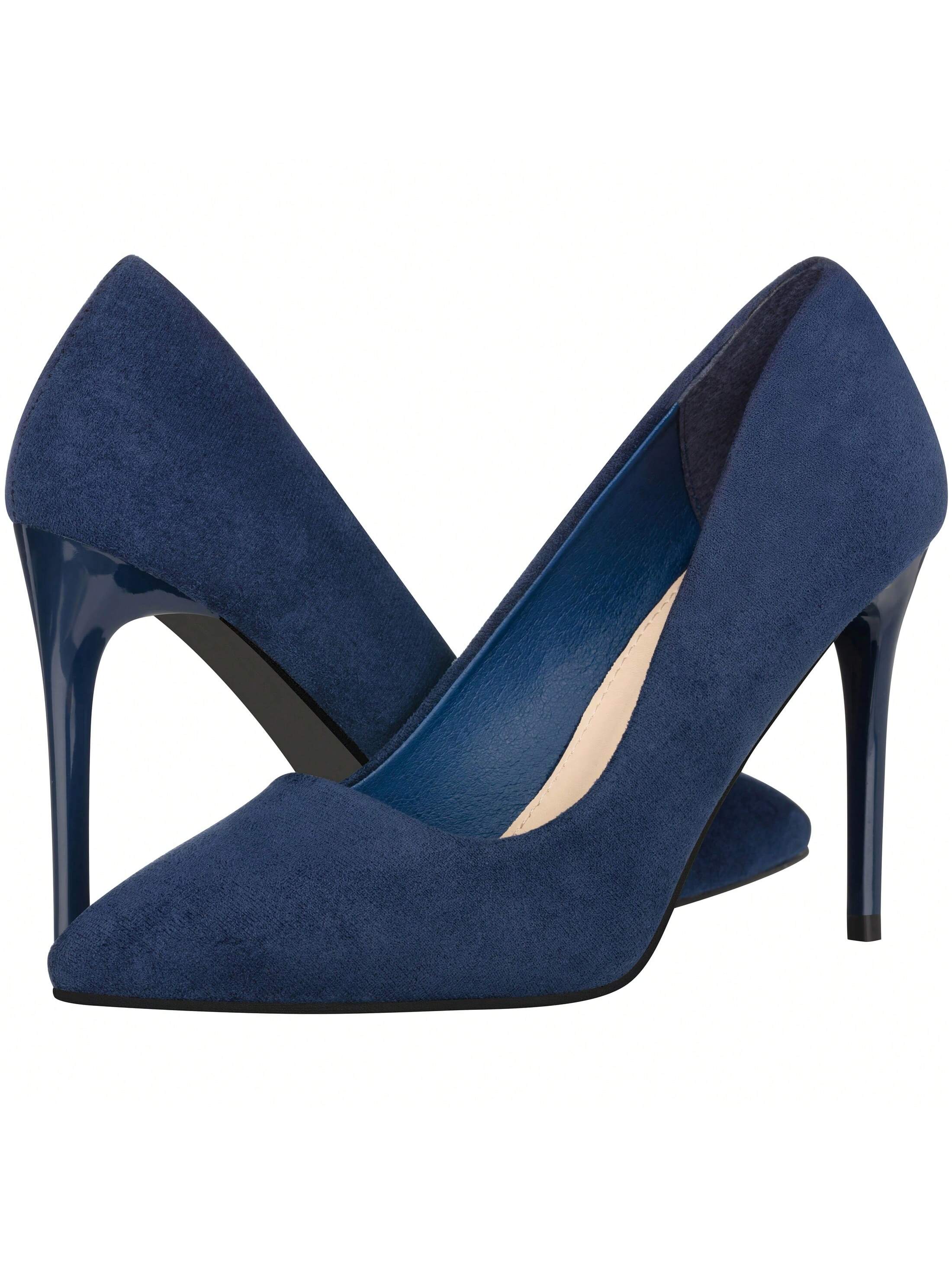 In Navy Blue Women Pumps