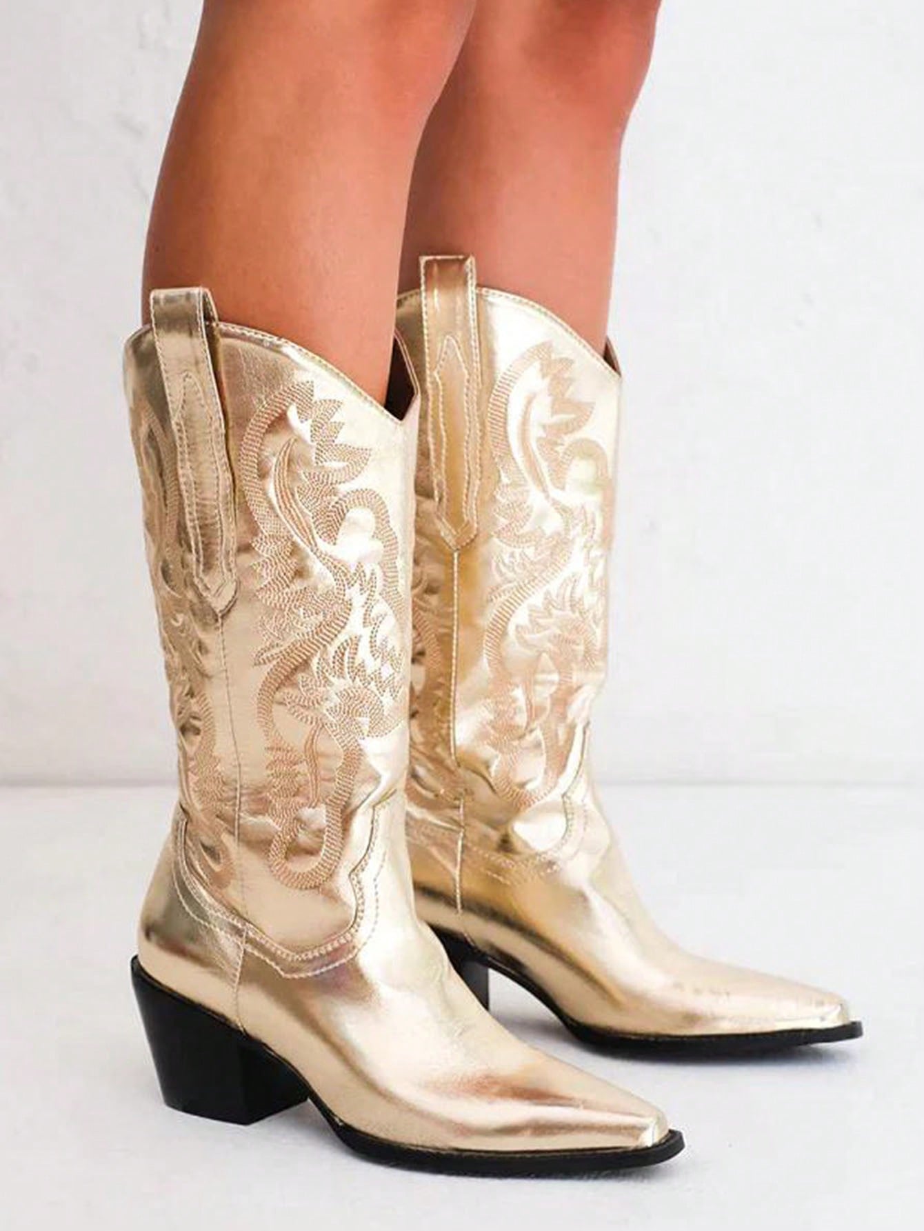 In Gold Women Fashion Boots