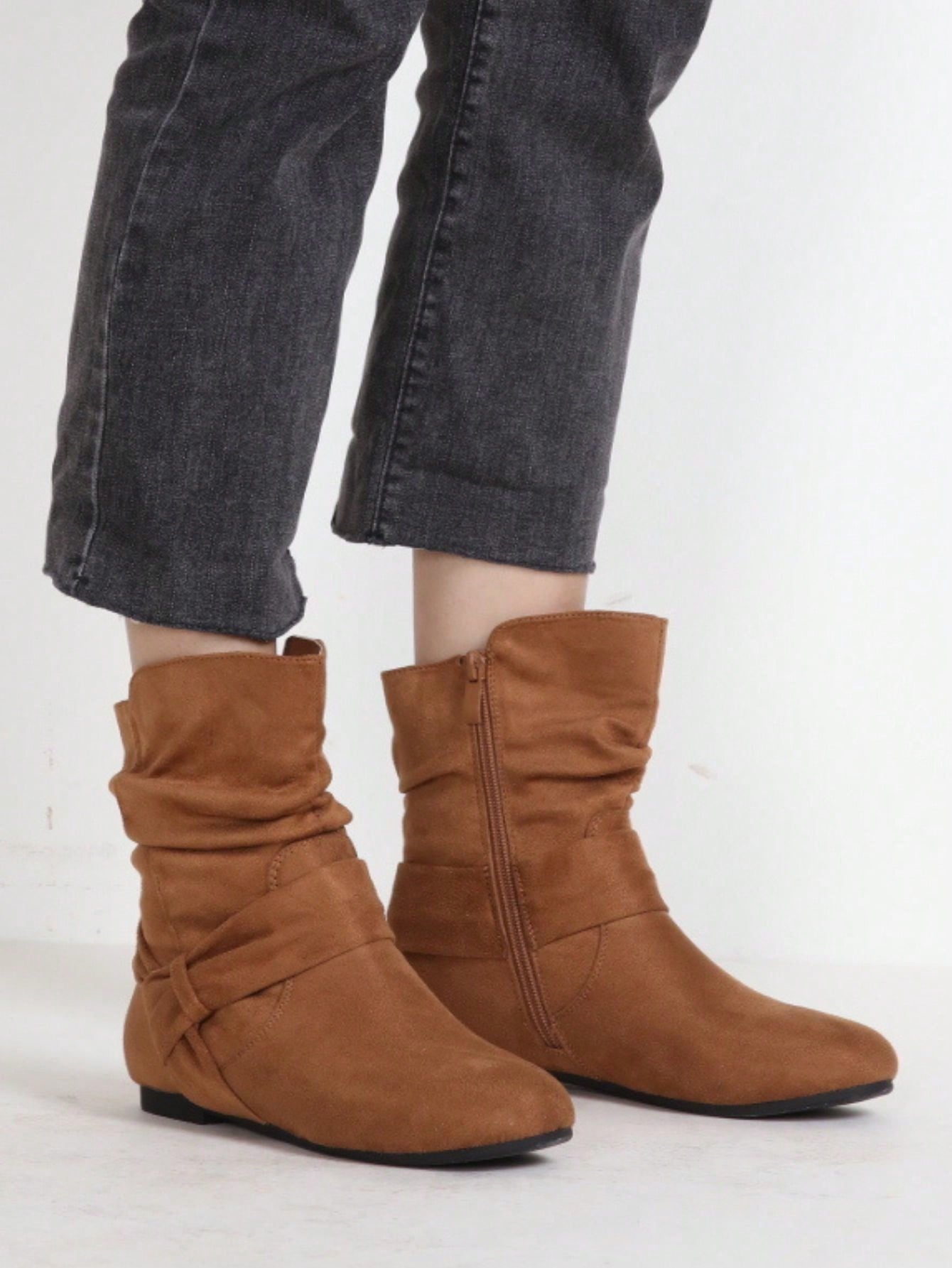 In Camel Women Fashion Boots