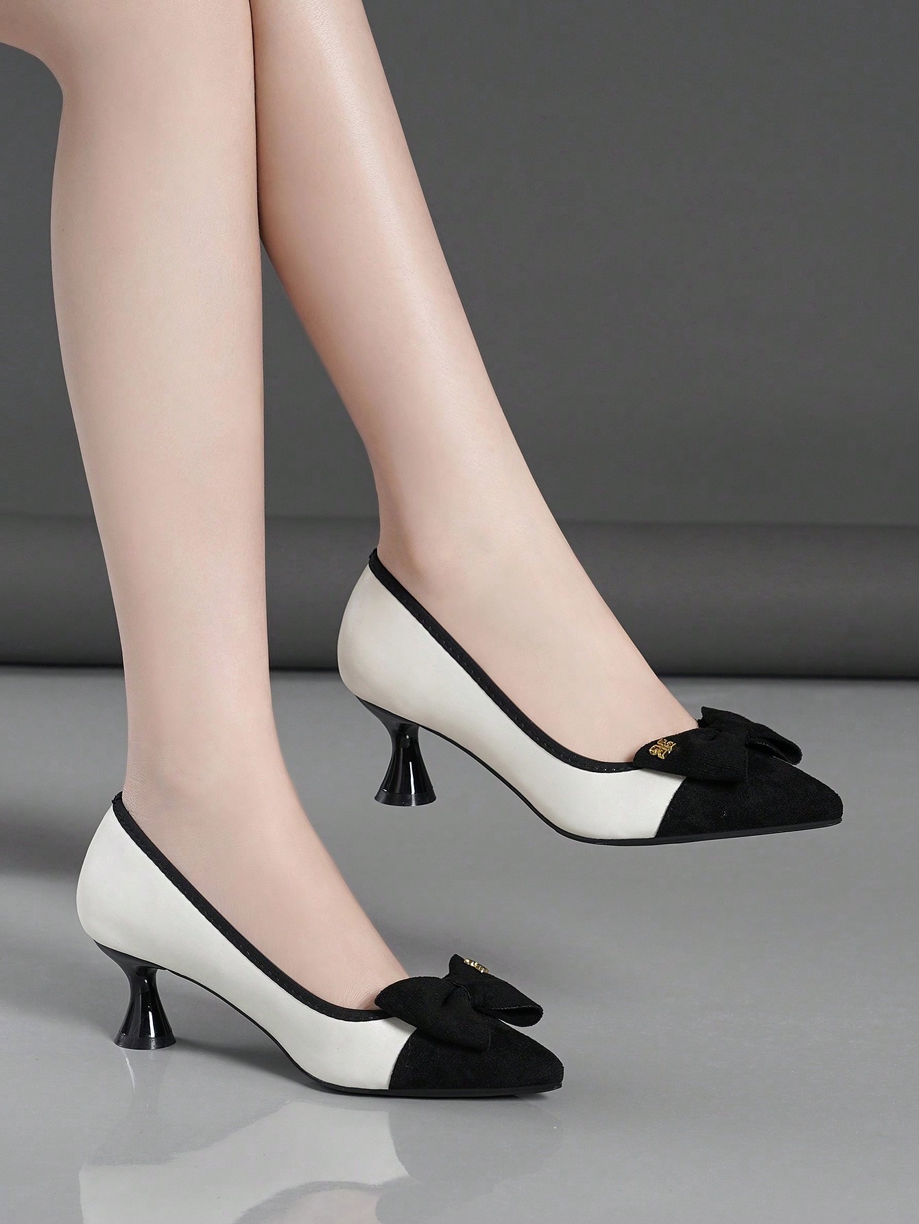 In White Women Pumps