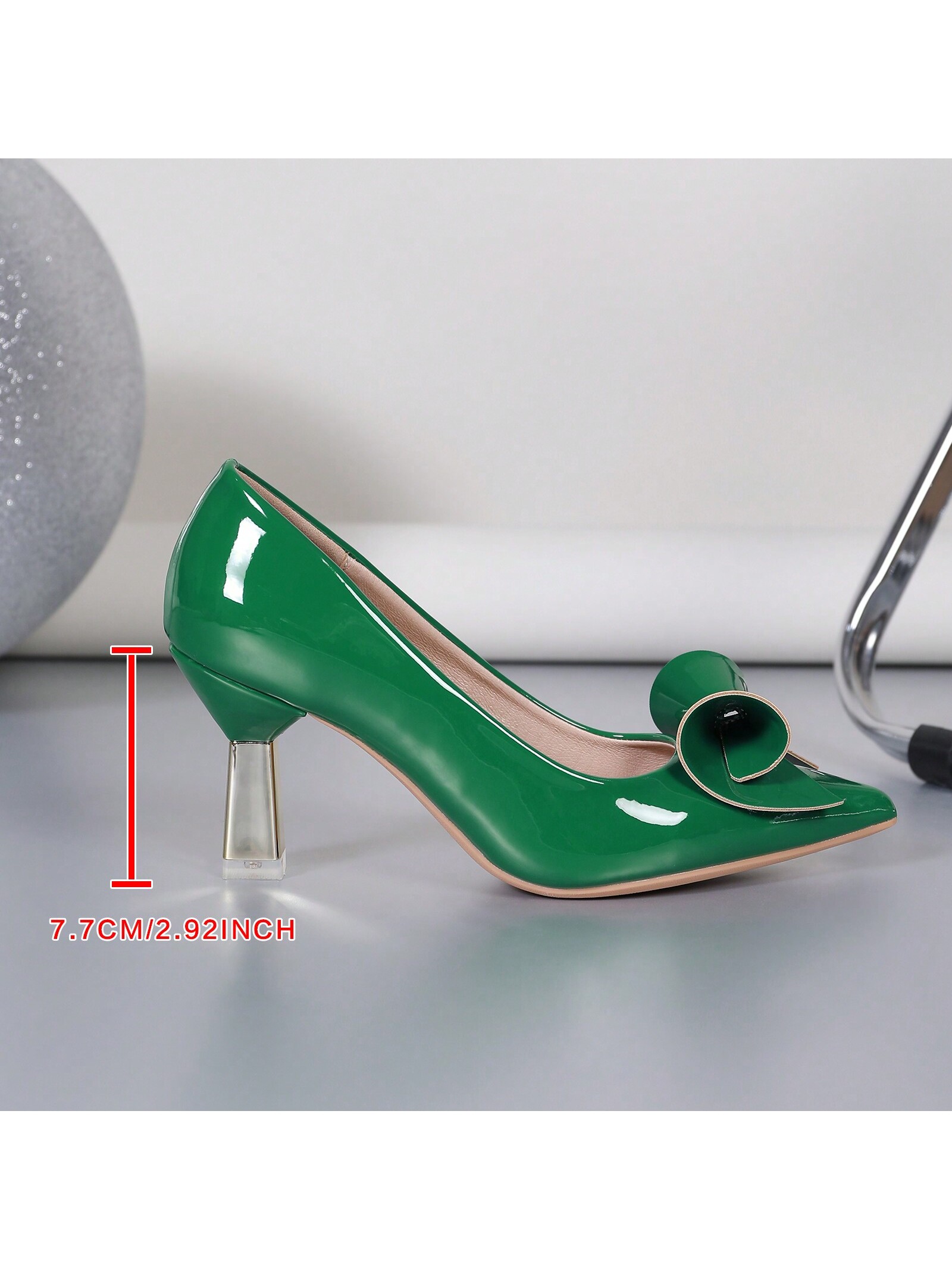 In Green Women Pumps