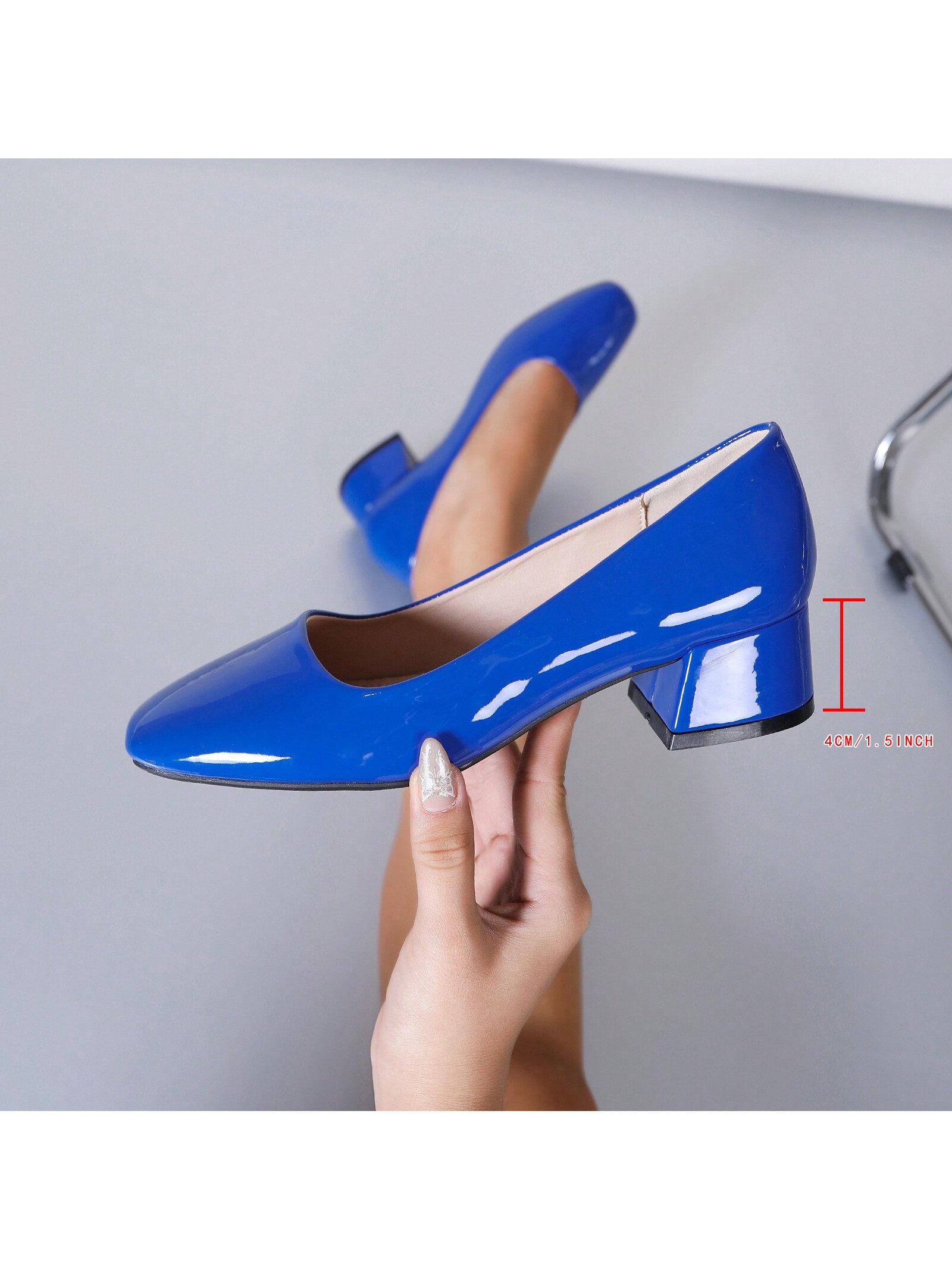 In Blue Women Pumps