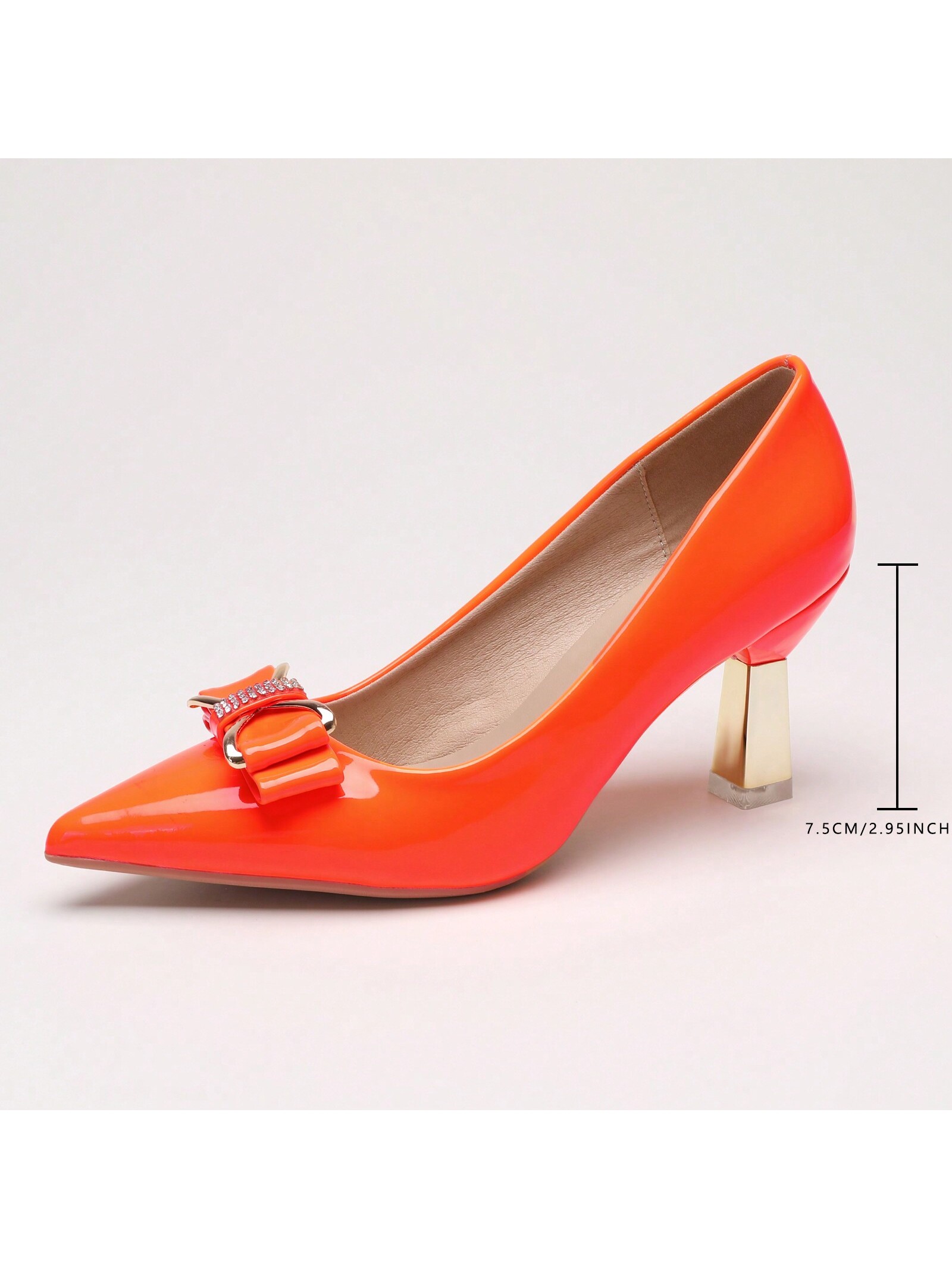 In Orange Women Pumps