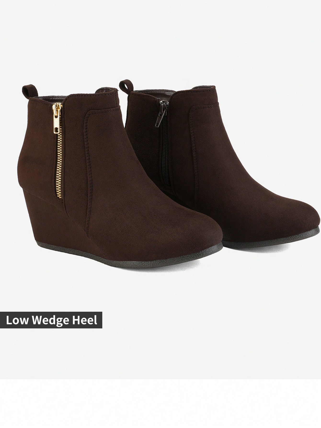 In Coffee Brown Women Fashion Boots