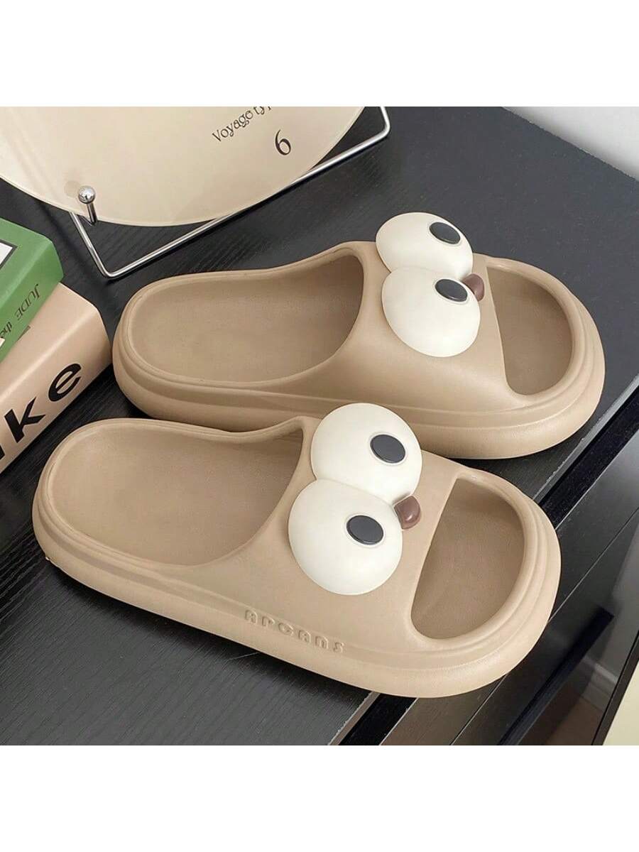 In Khaki Women Slides