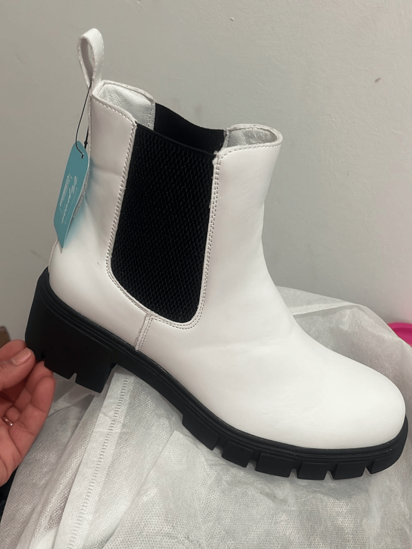 In Black and White Women Ankle Boots & Booties