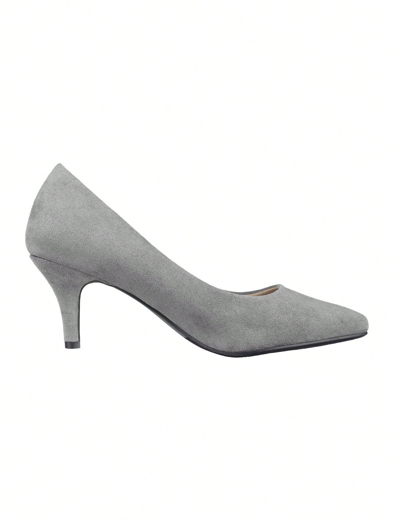 In Grey Women Pumps