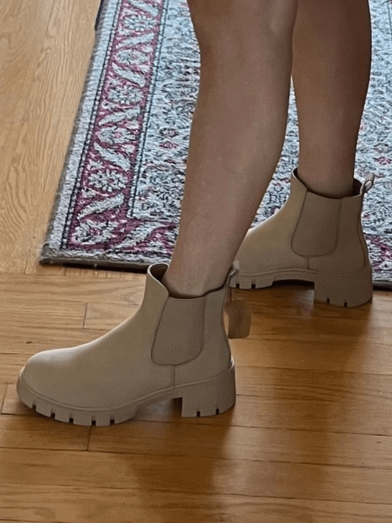 In Beige Women Fashion Boots