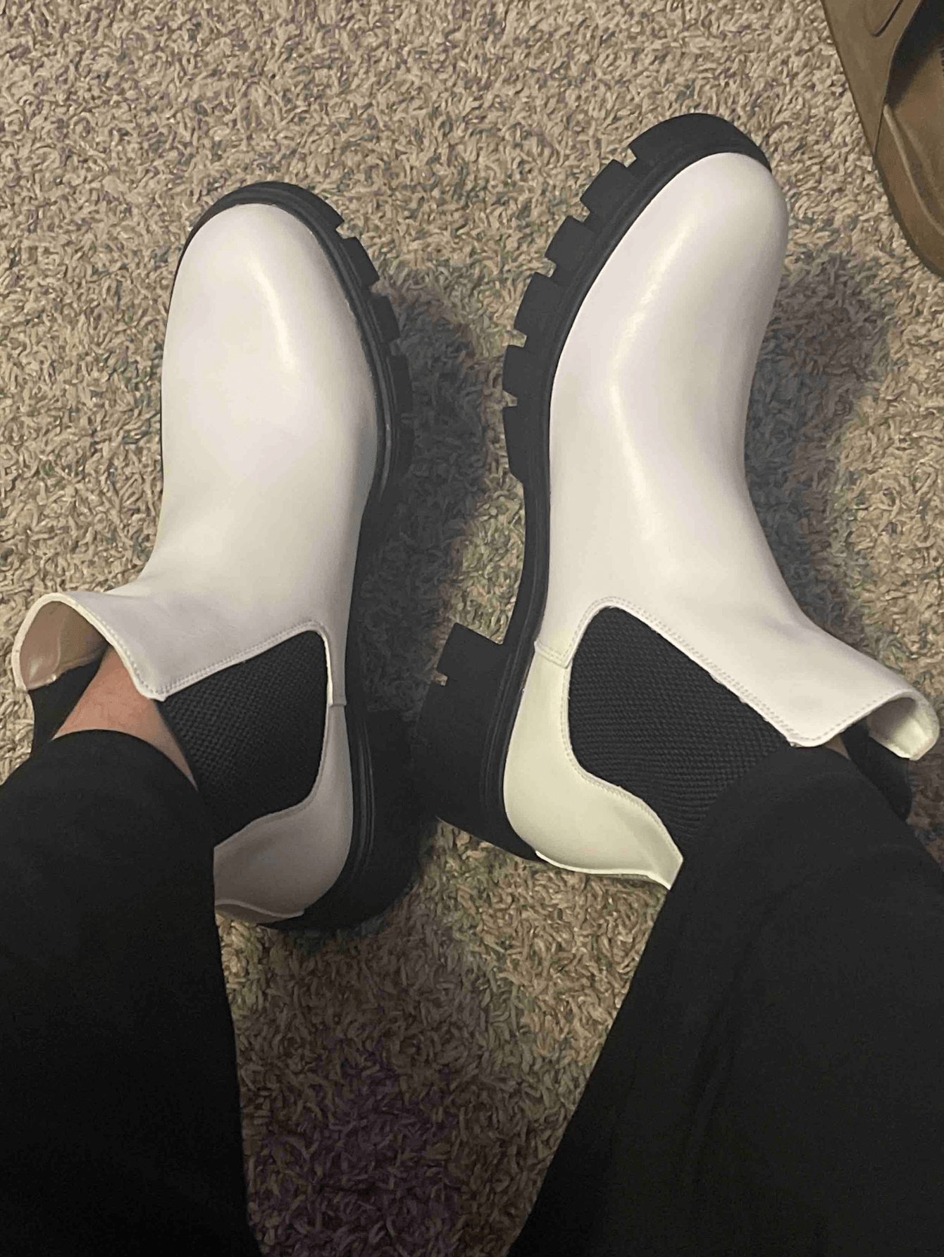 In Black and White Women Ankle Boots & Booties