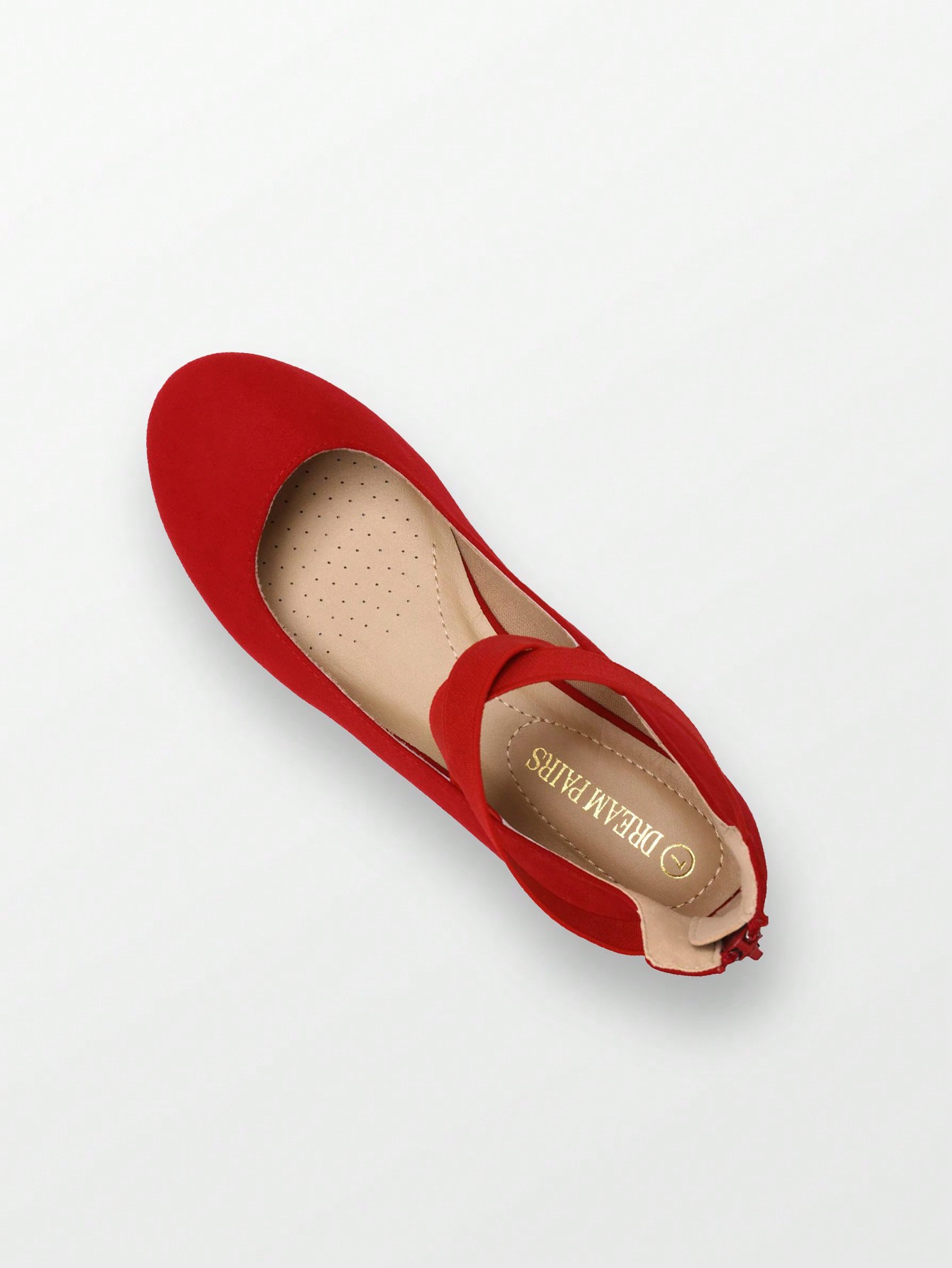 In Red Women Flats