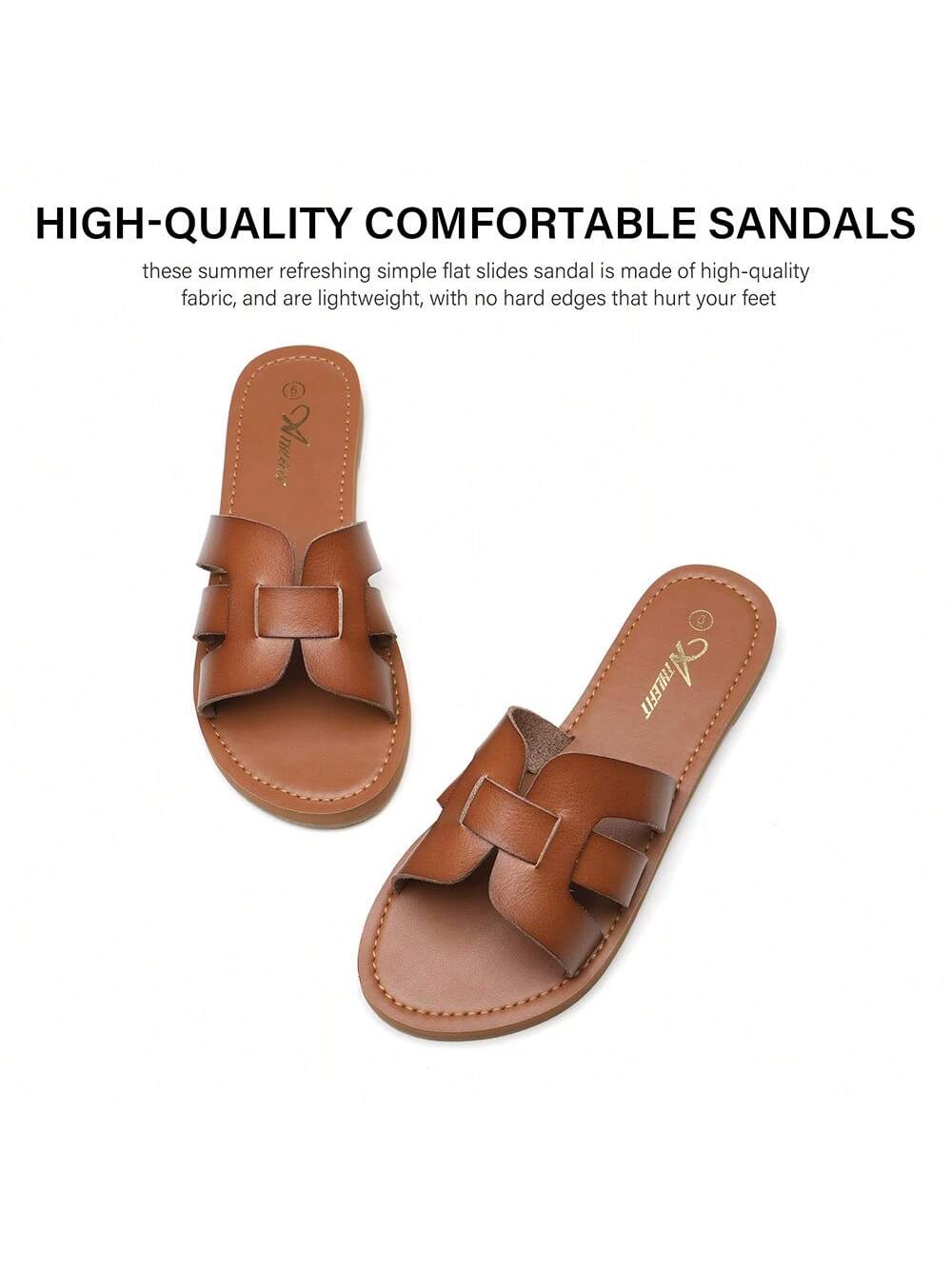 In Mocha Brown Women Flat Sandals