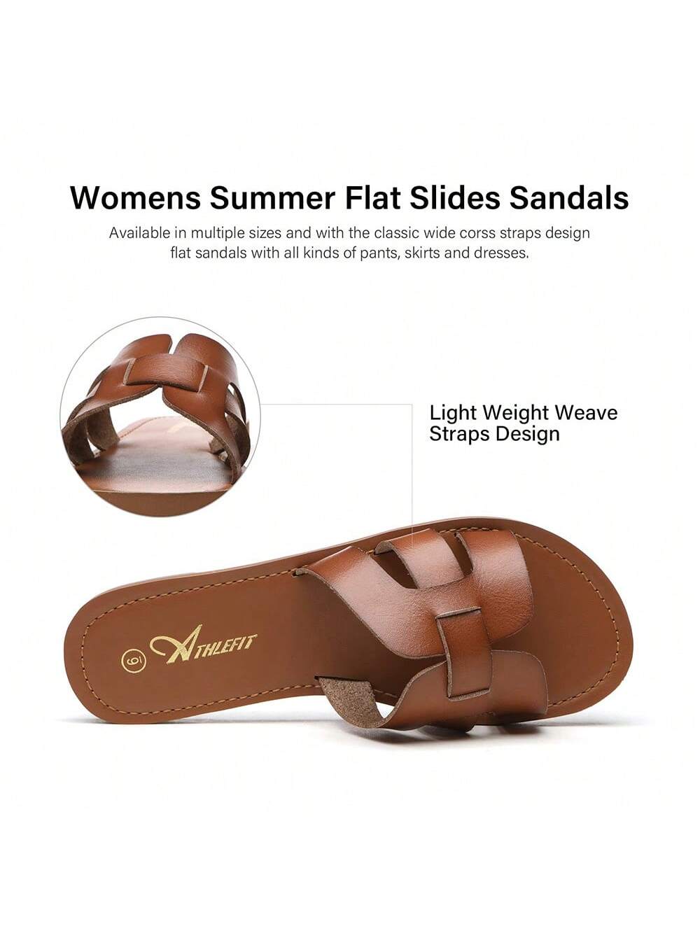 In Mocha Brown Women Flat Sandals