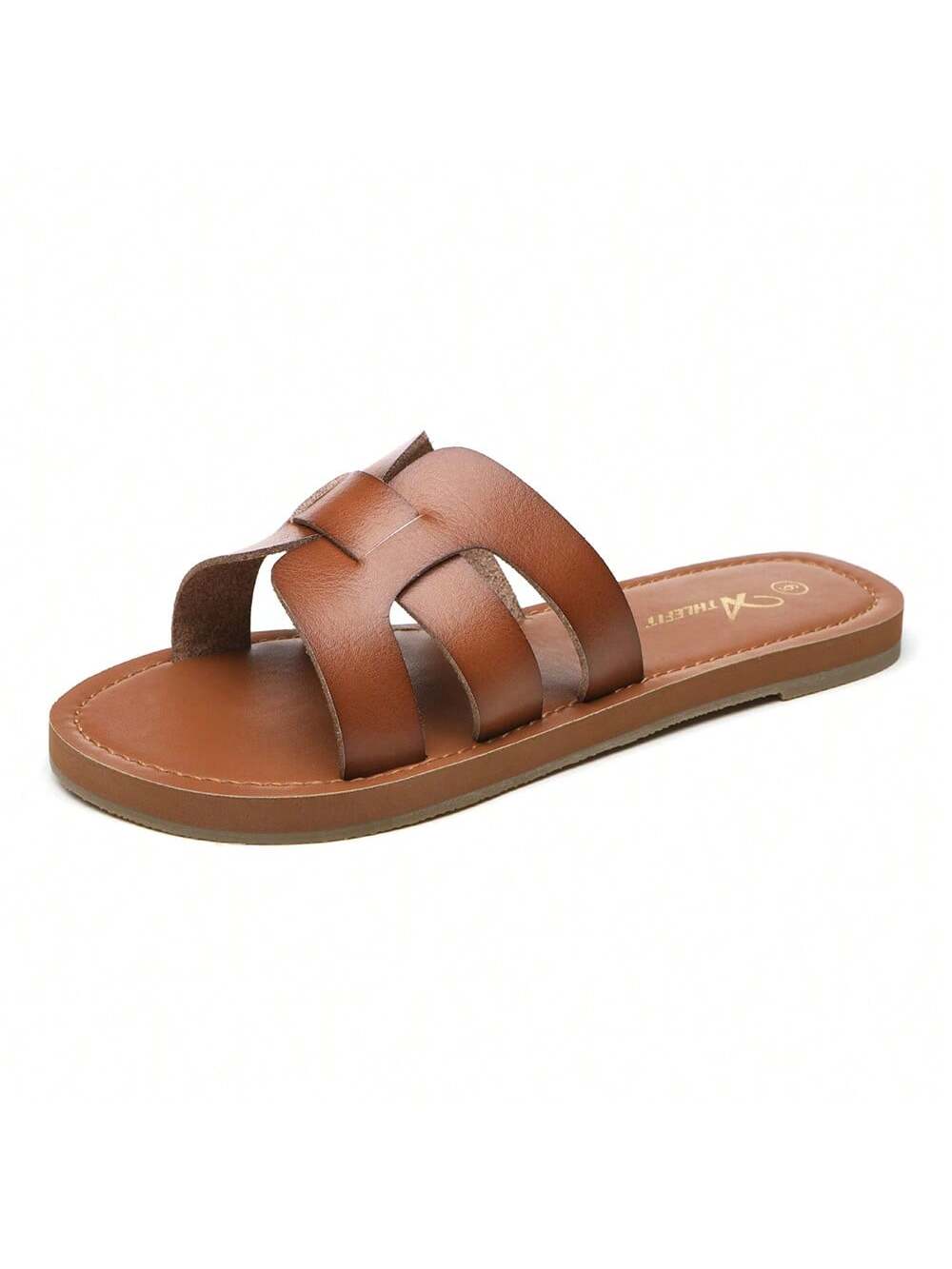 In Mocha Brown Women Flat Sandals