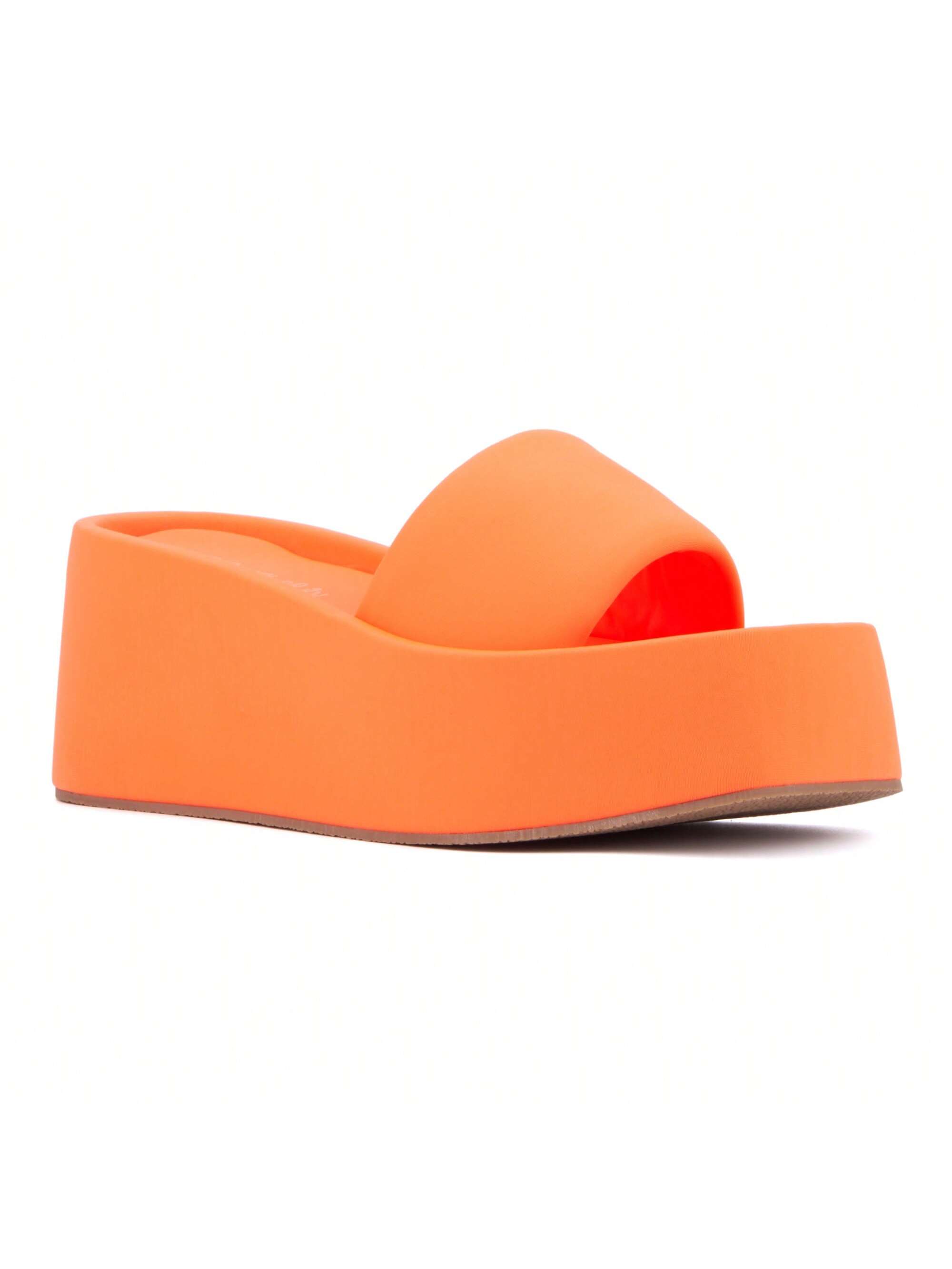 In Orange Women Platforms & Wedge Sandals