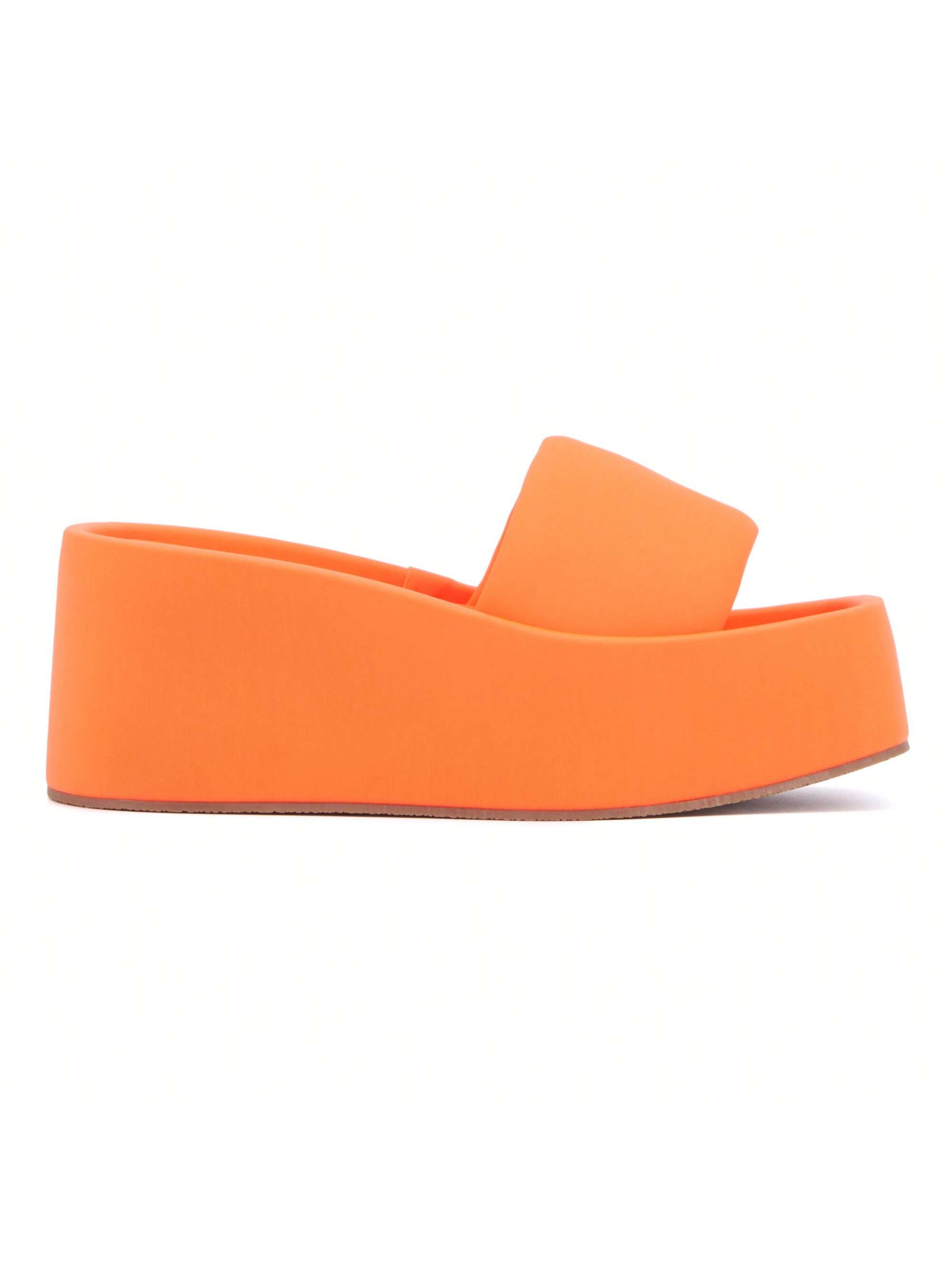 In Orange Women Platforms & Wedge Sandals